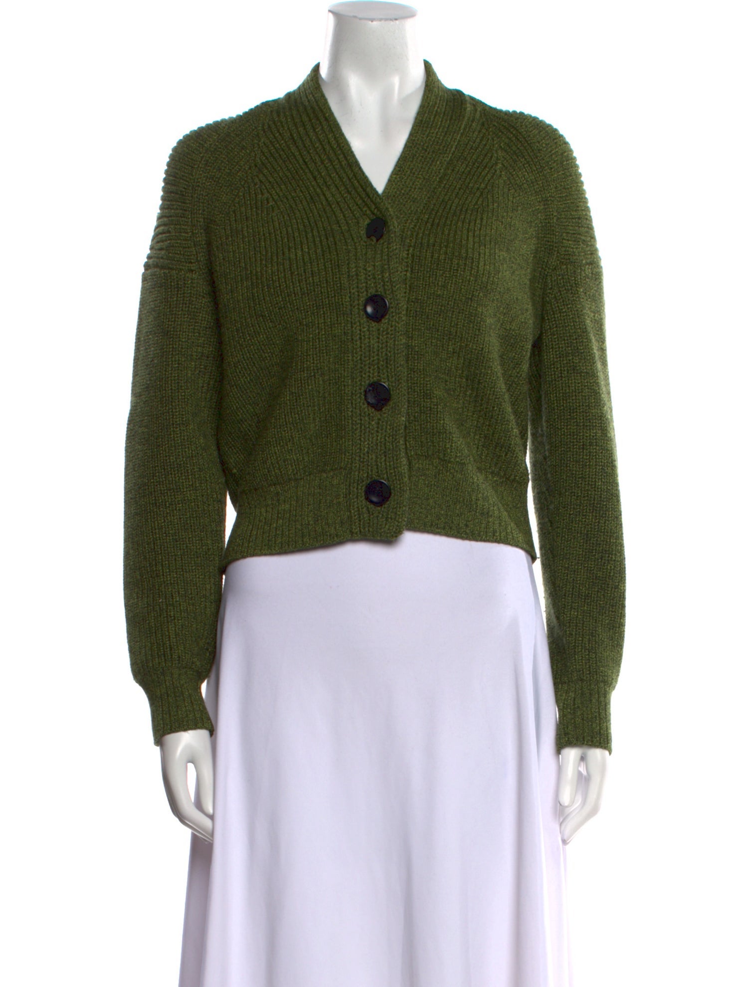 Proenza Schouler White Label Wool V-Neck Sweater