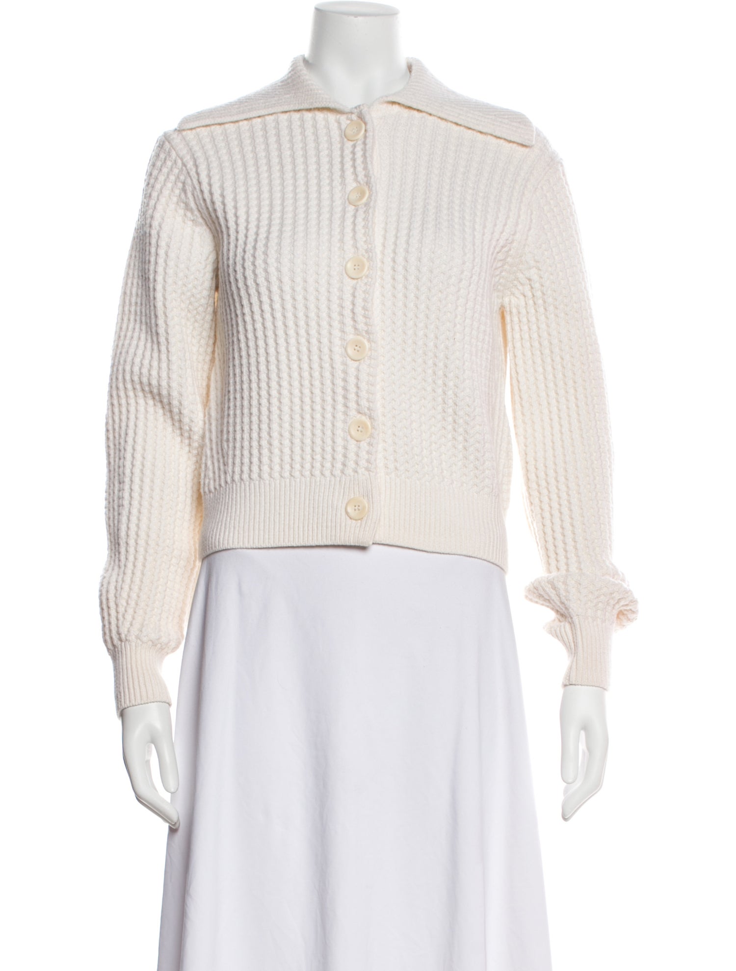 Proenza Schouler White Label Wool Mock Neck Sweater