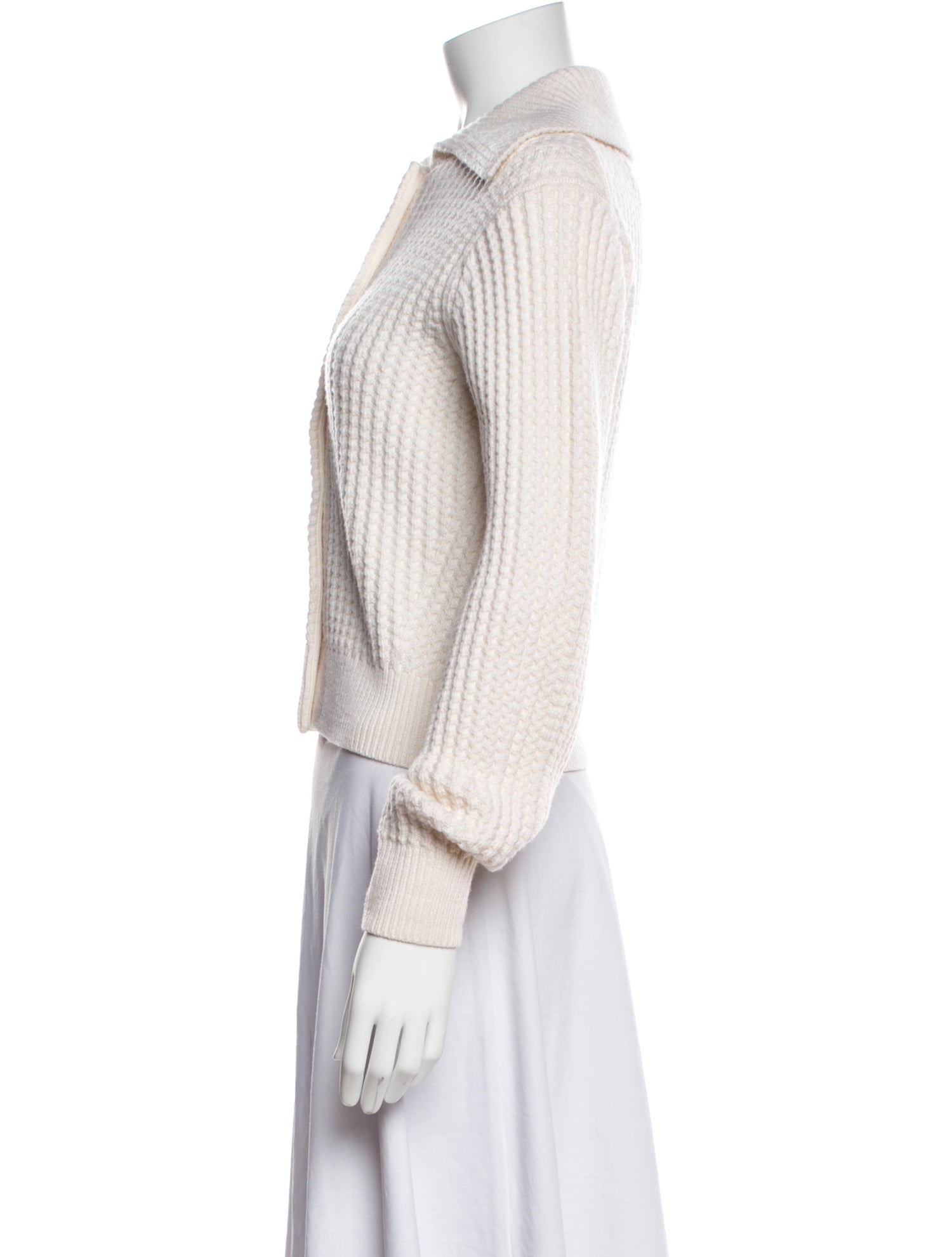 Proenza Schouler White Label Wool Mock Neck Sweater