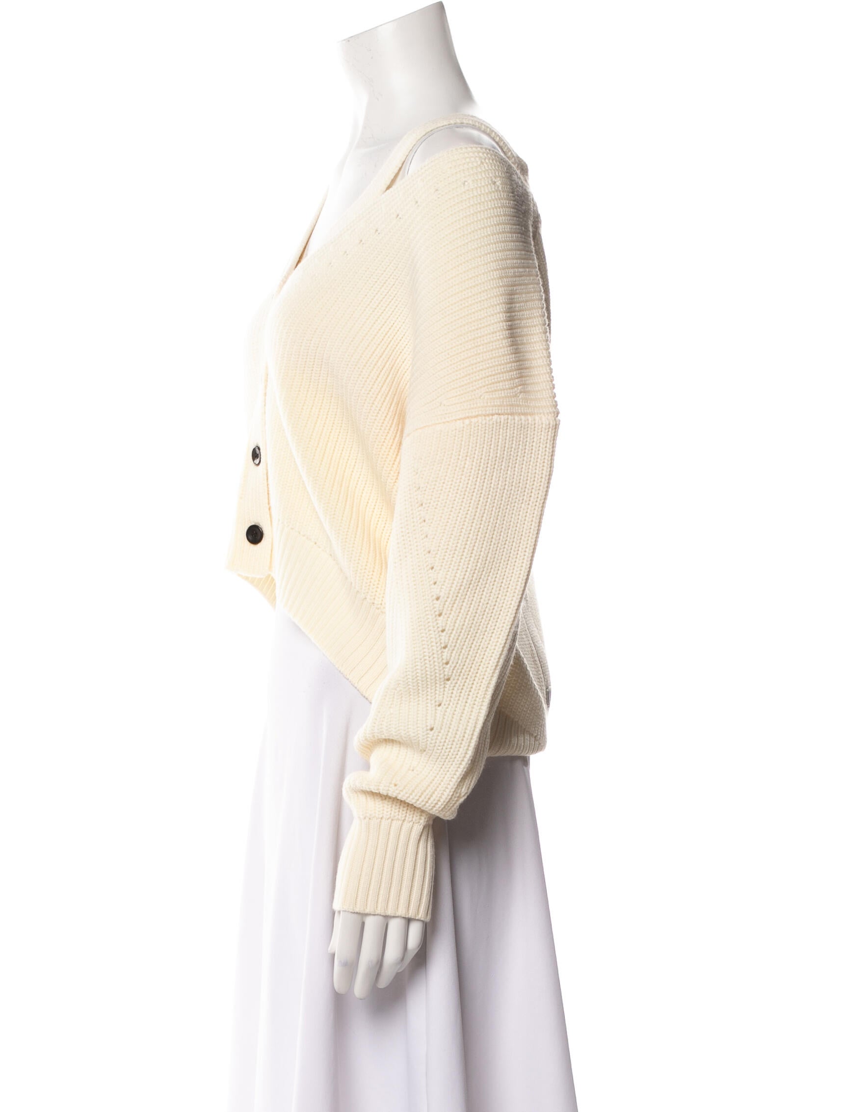 Proenza Schouler White Label Wool V-Neck Sweater w/ Tags