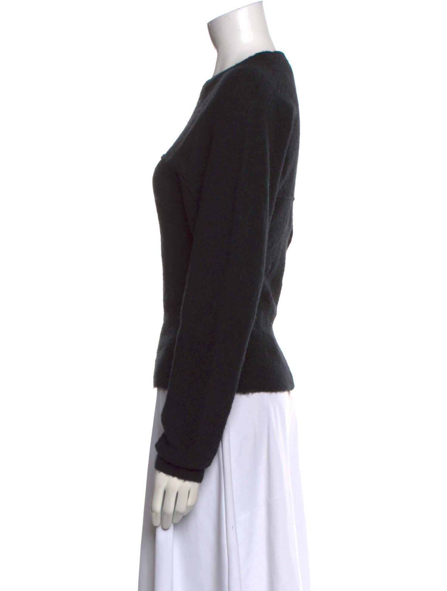 Proenza Schouler White Label Wool Crew Neck Sweater