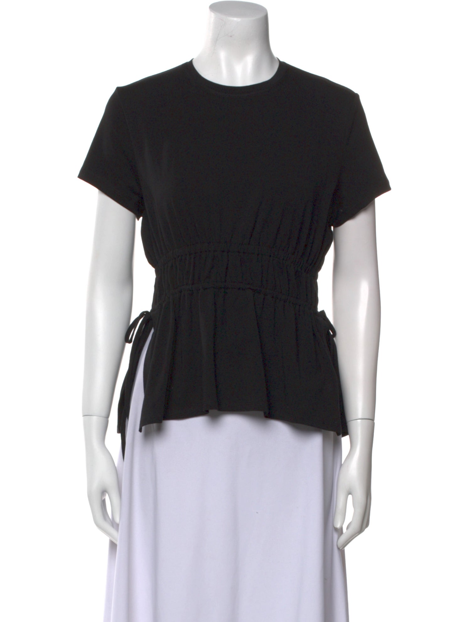 Proenza Schouler White Label Crew Neck Short Sleeve T-Shirt