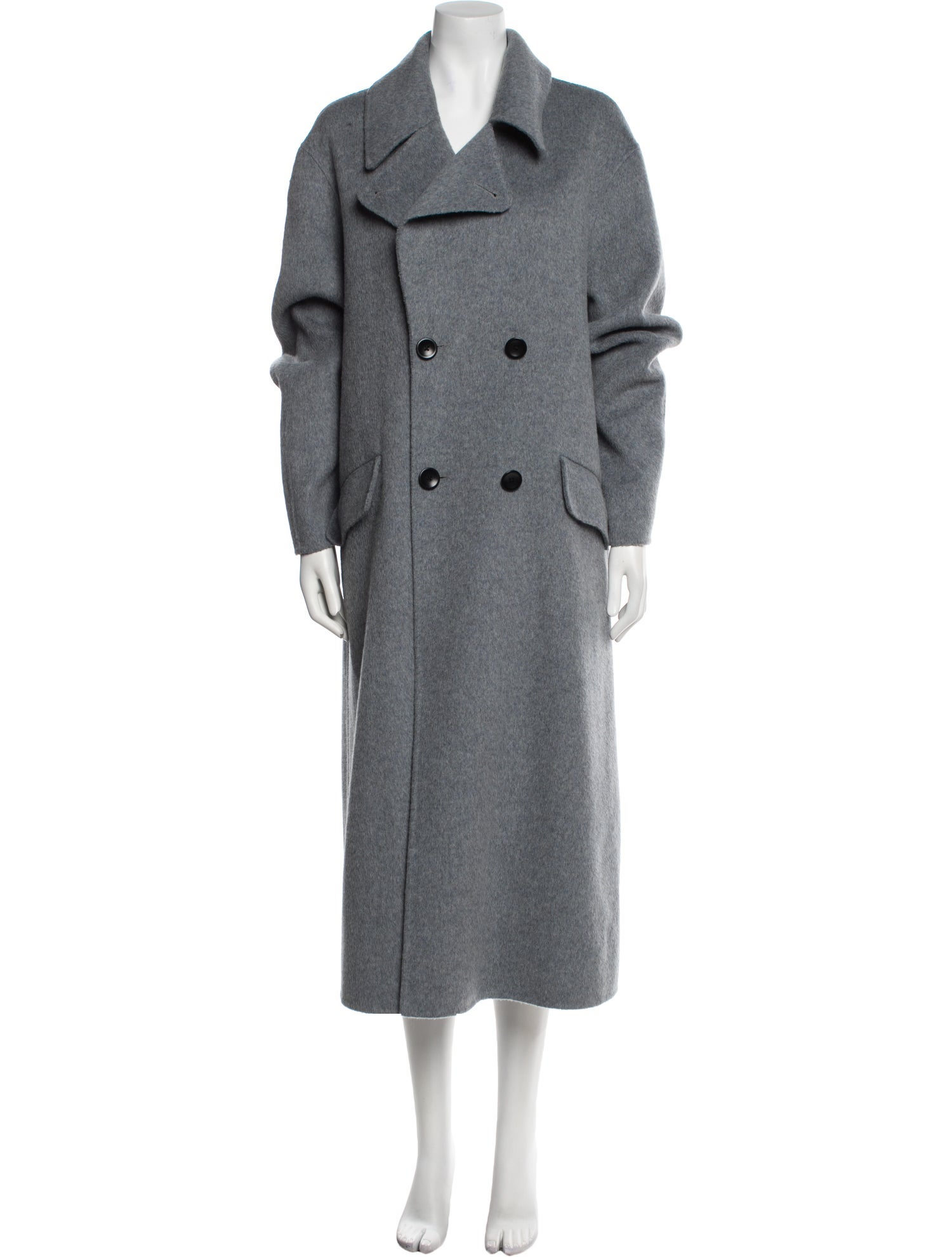 Proenza Schouler White Label Wool Trench Coat