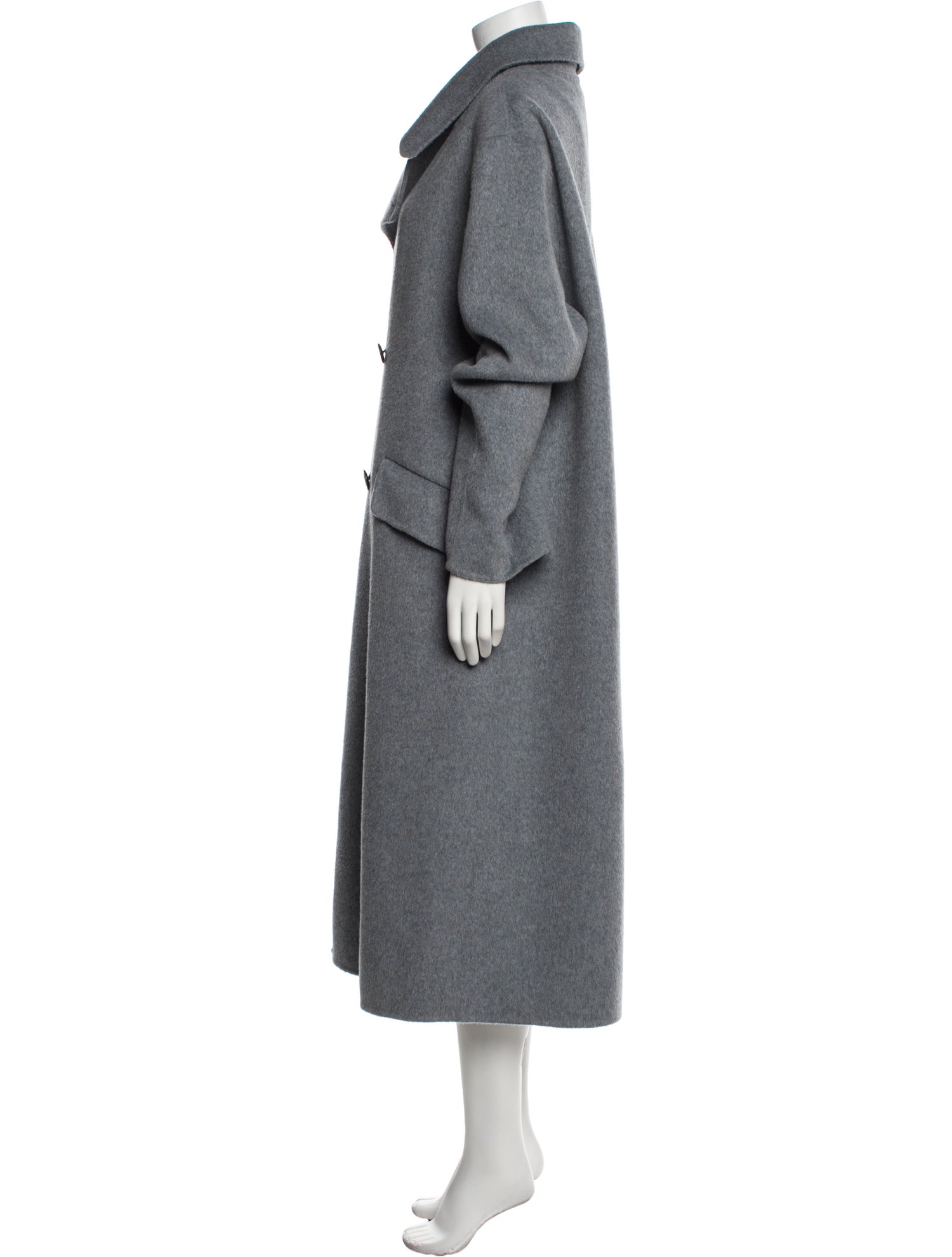 Proenza Schouler White Label Wool Trench Coat