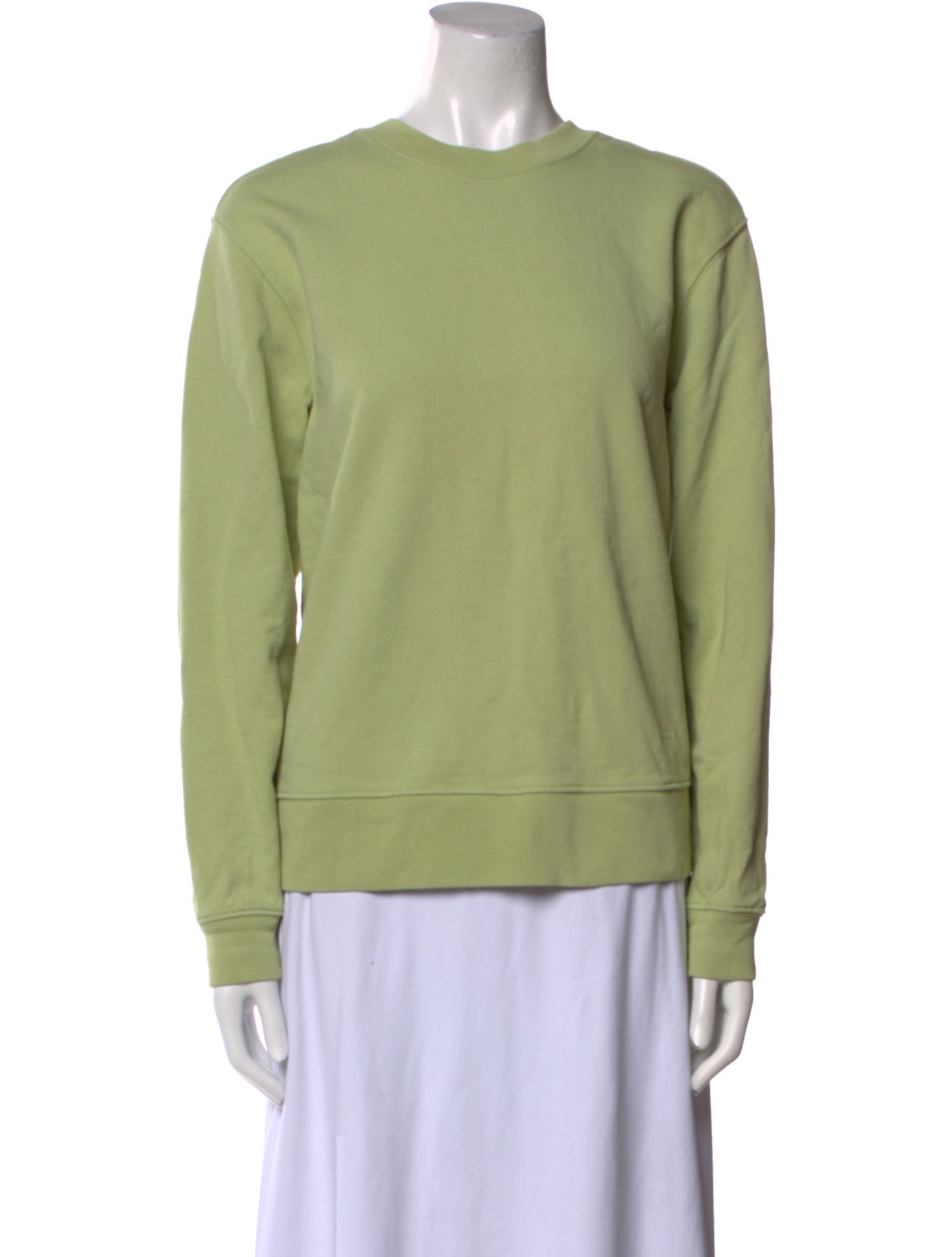Proenza Schouler White Label Crew Neck Long Sleeve Sweatshirt