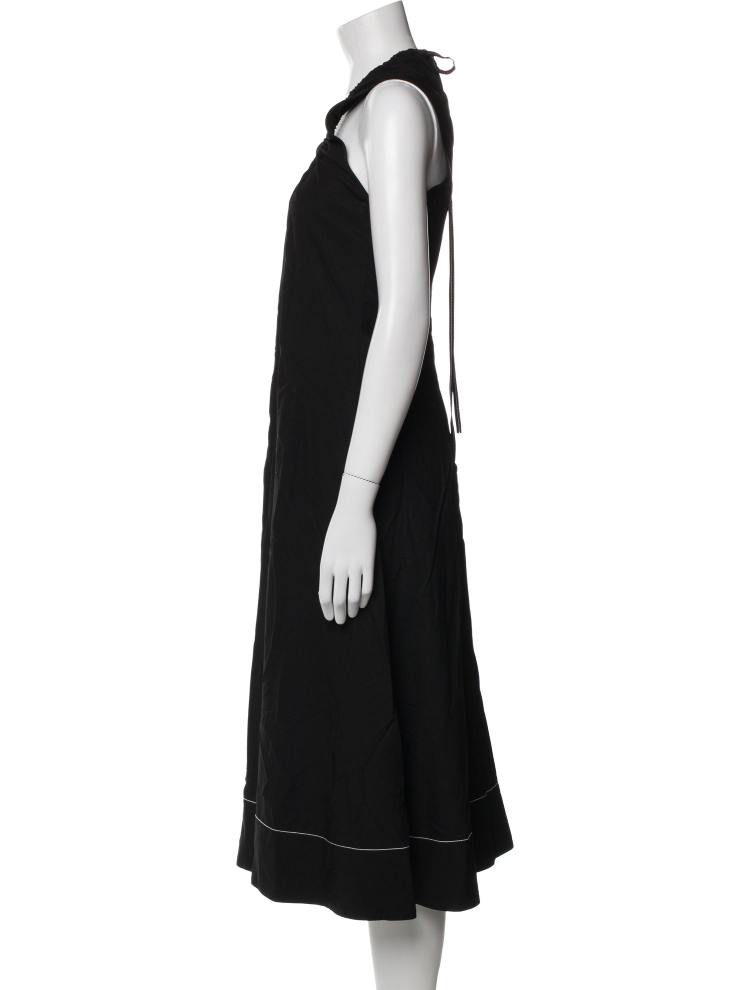 Proenza Schouler White Label Scoop Neck Long Dress