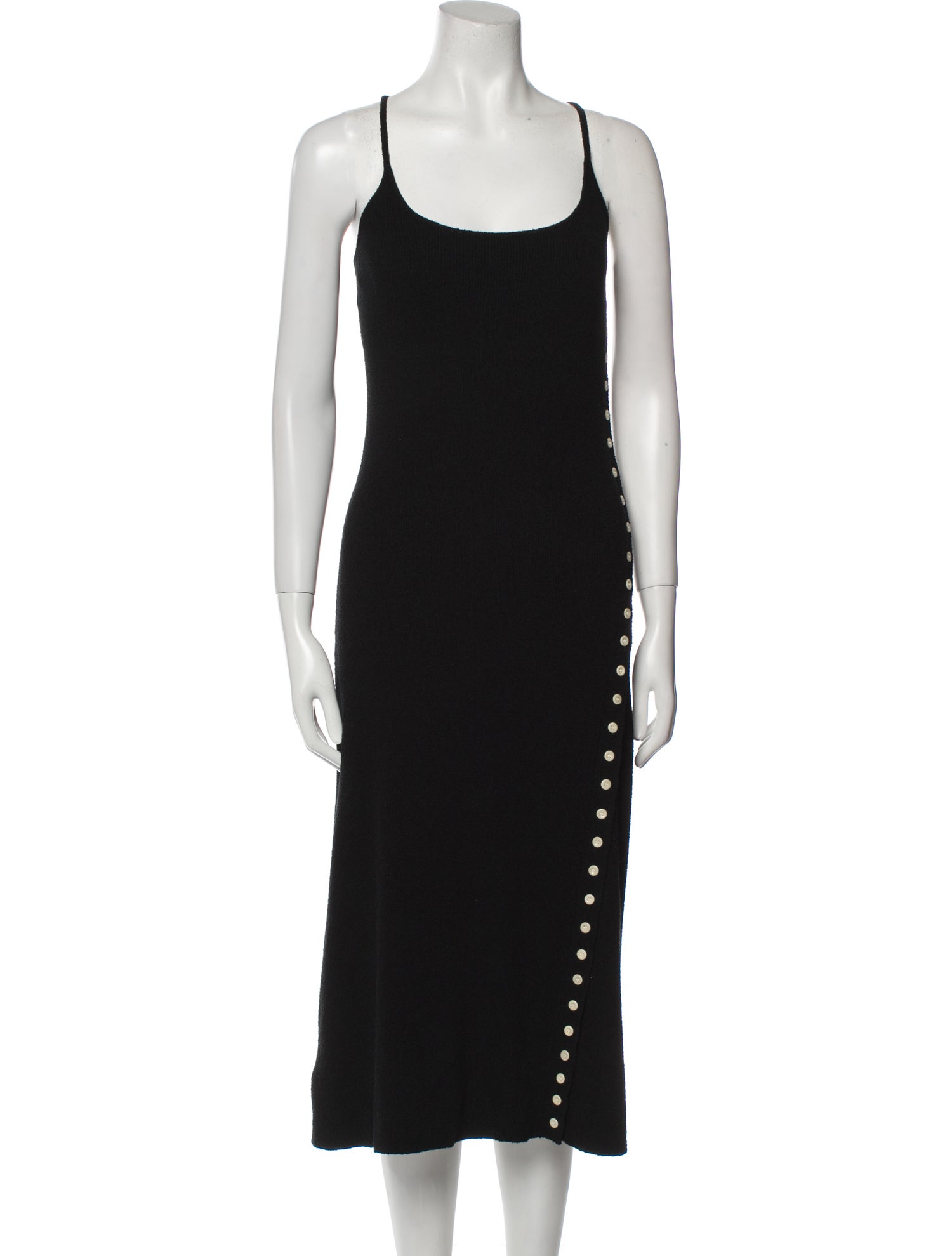 Proenza Schouler White Label Scoop Neck Long Dress