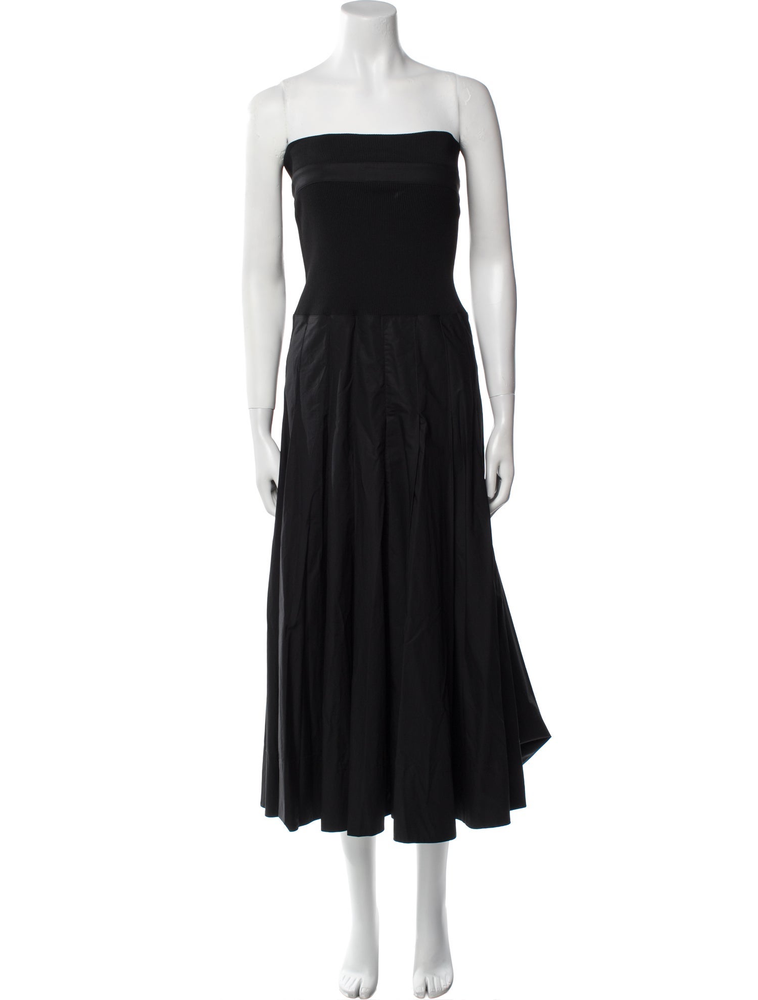 Proenza Schouler White Label Strapless Midi Length Dress