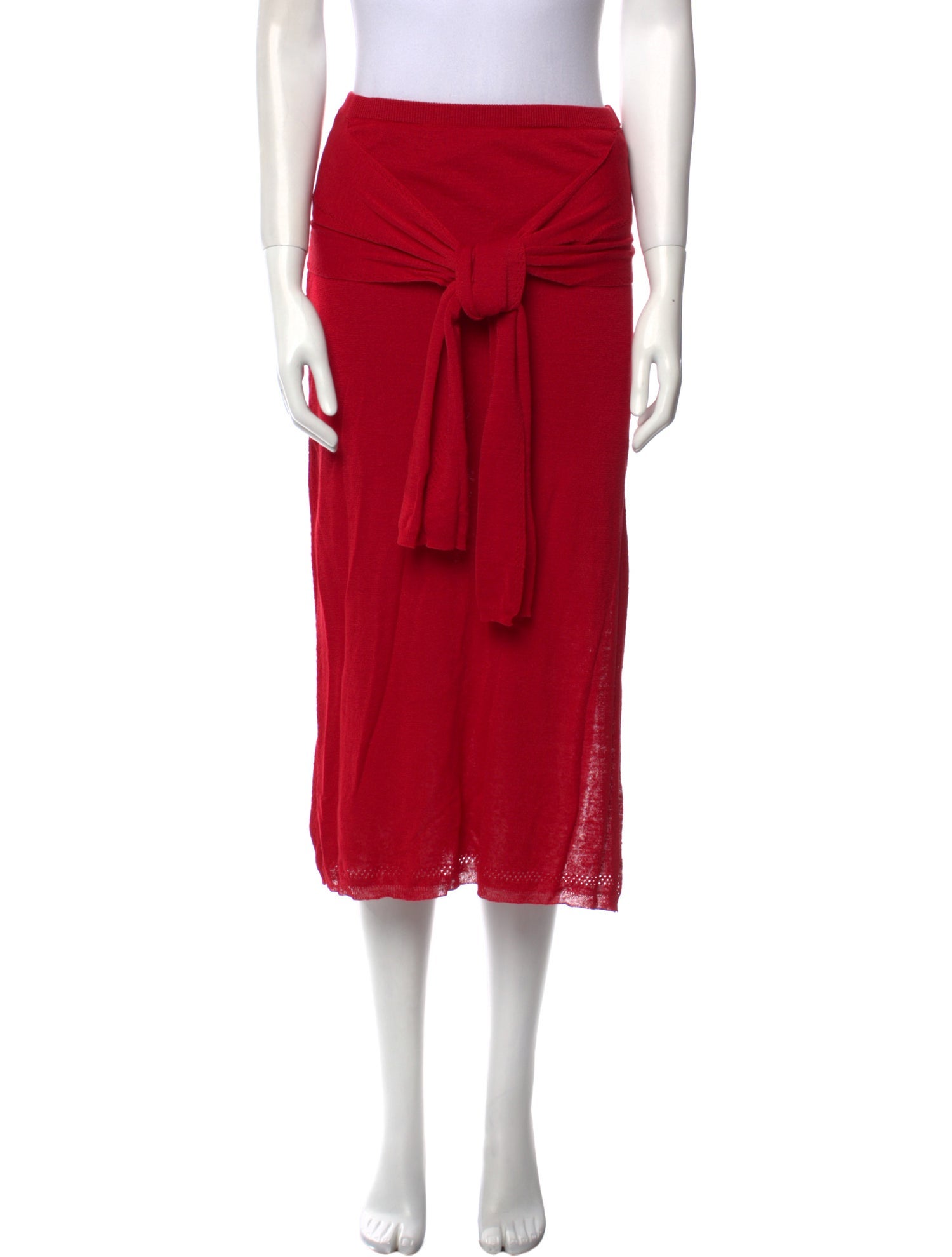 Proenza Schouler White Label Linen Midi Length Skirt w/ Tags