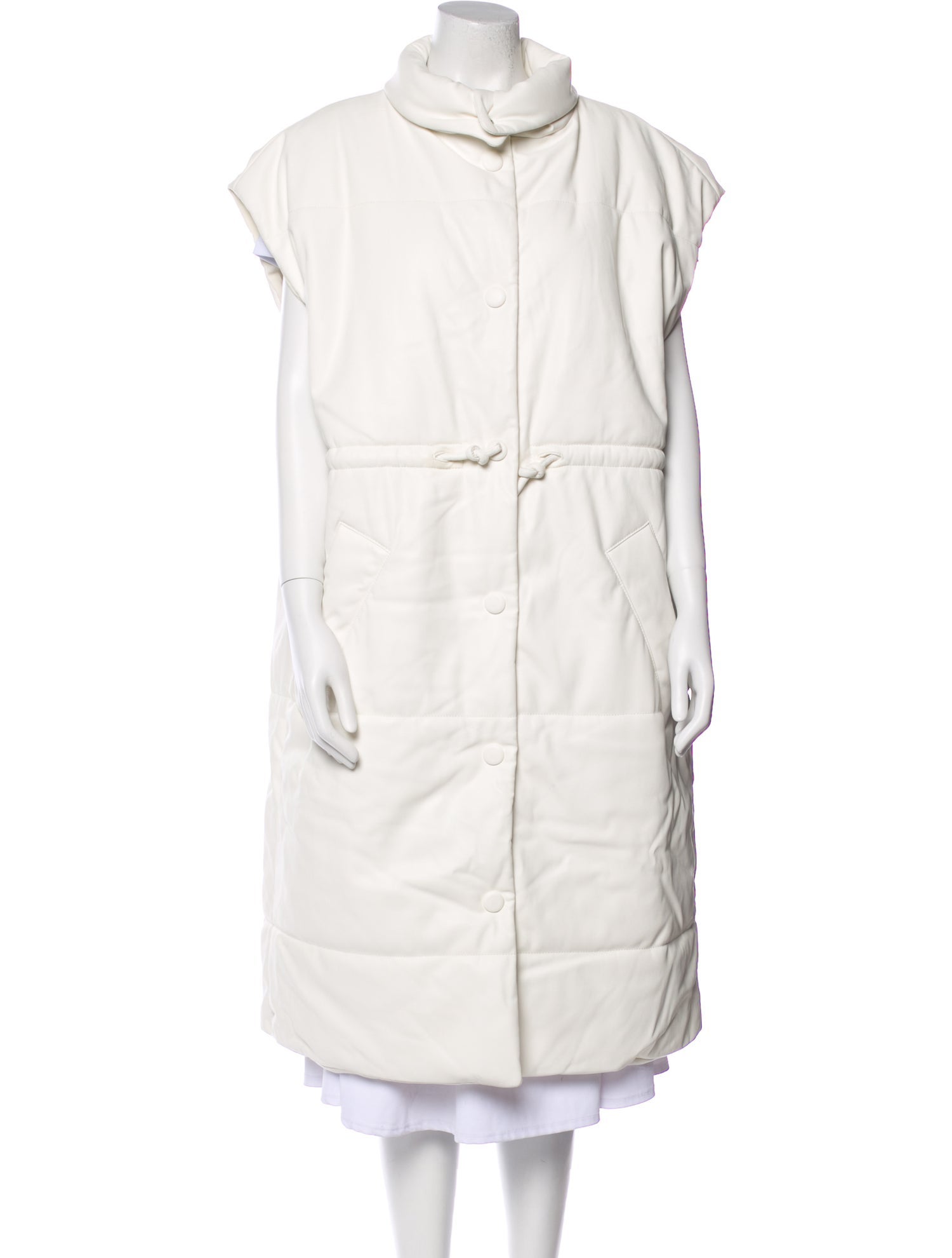 Proenza Schouler White Label Faux Leather Coat