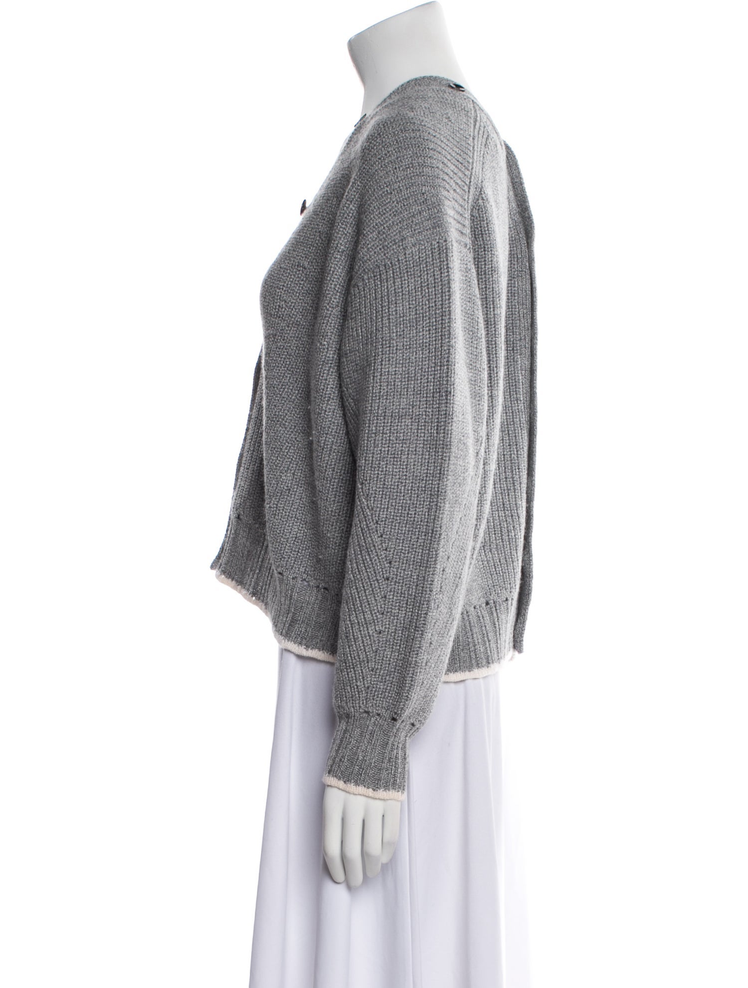 Proenza Schouler White Label Wool V-Neck Sweater