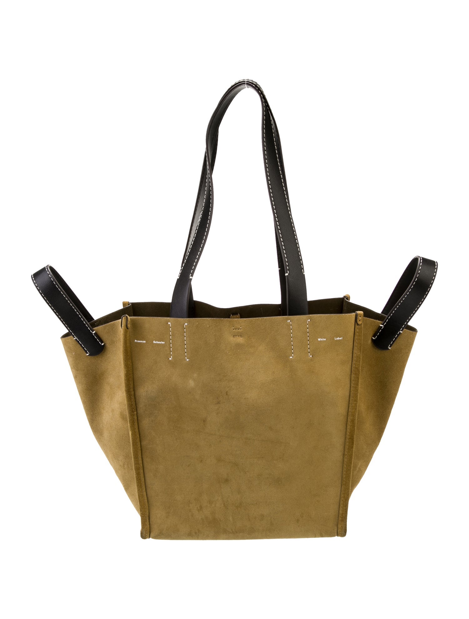 Proenza Schouler White Label Suede Tote