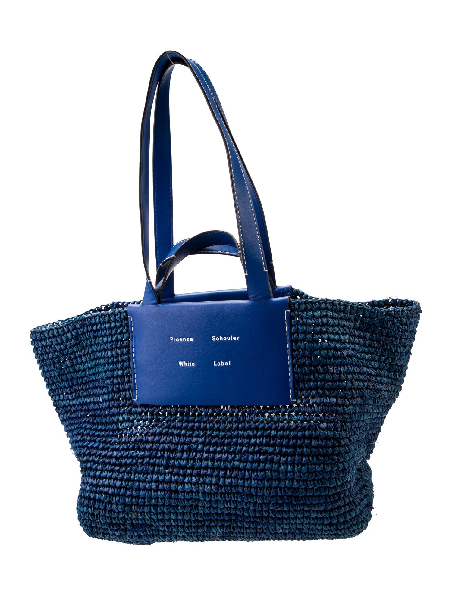 Proenza Schouler White Label Raffia Tote