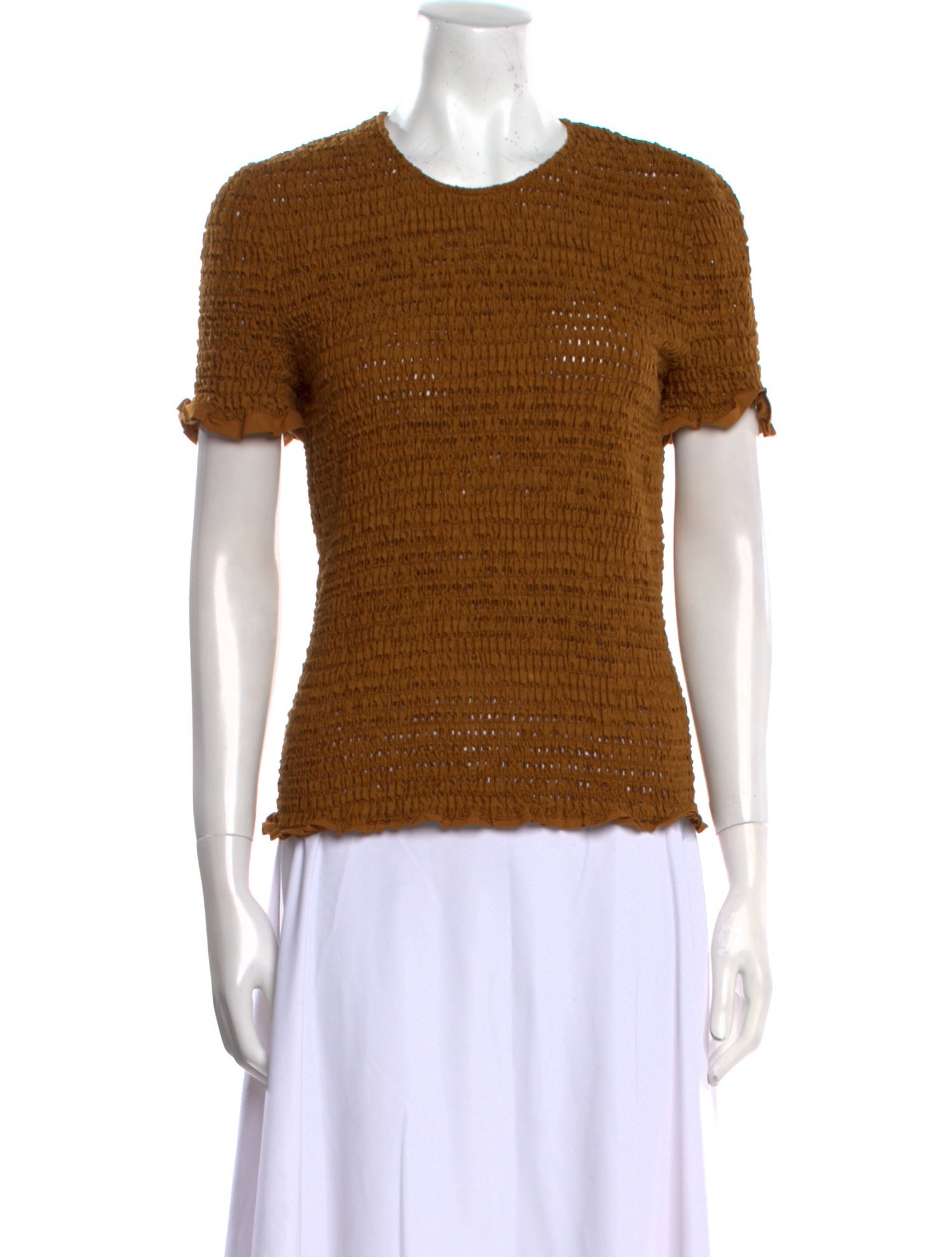 Proenza Schouler White Label Crew Neck Short Sleeve T-Shirt