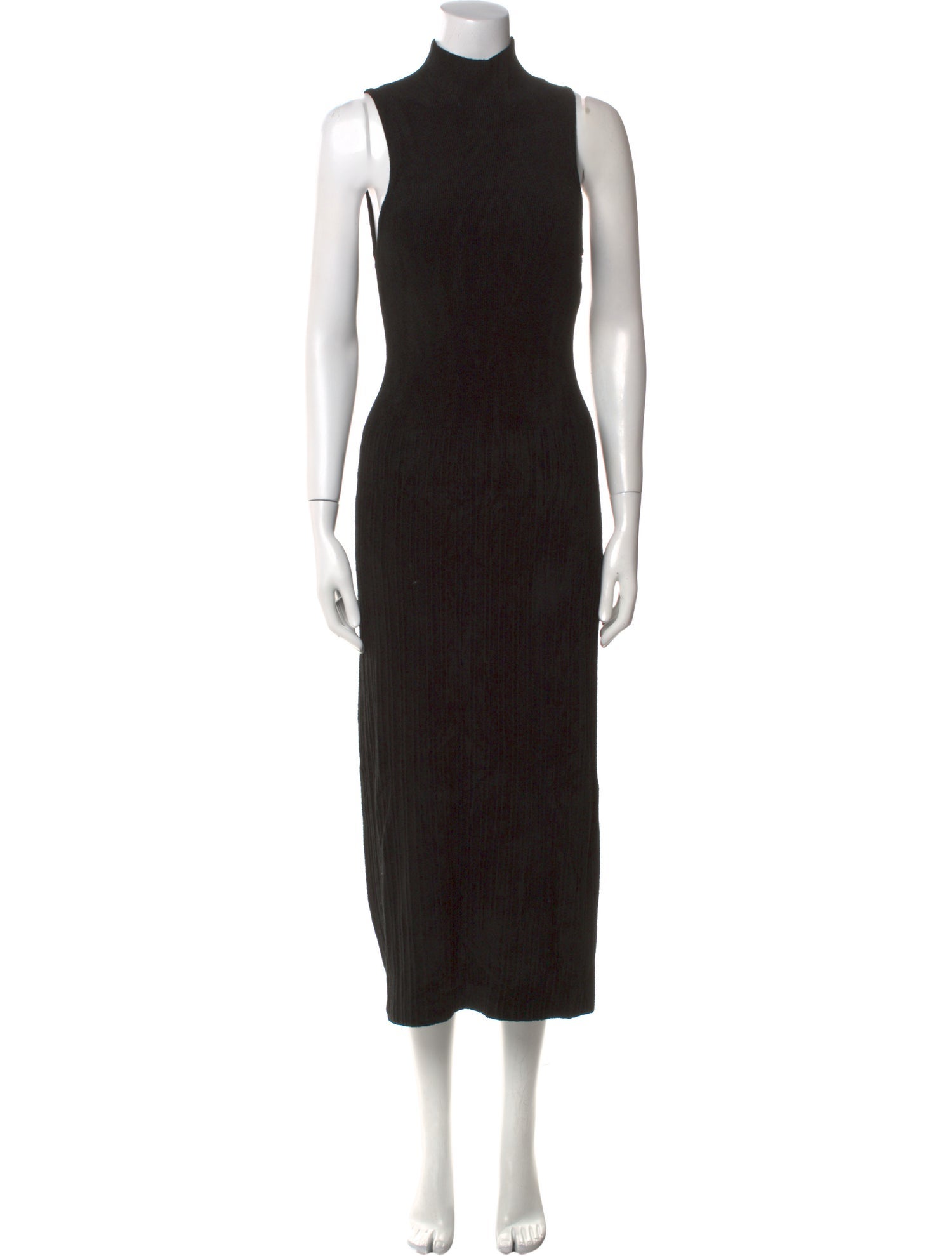Proenza Schouler White Label Turtleneck Midi Length Dress