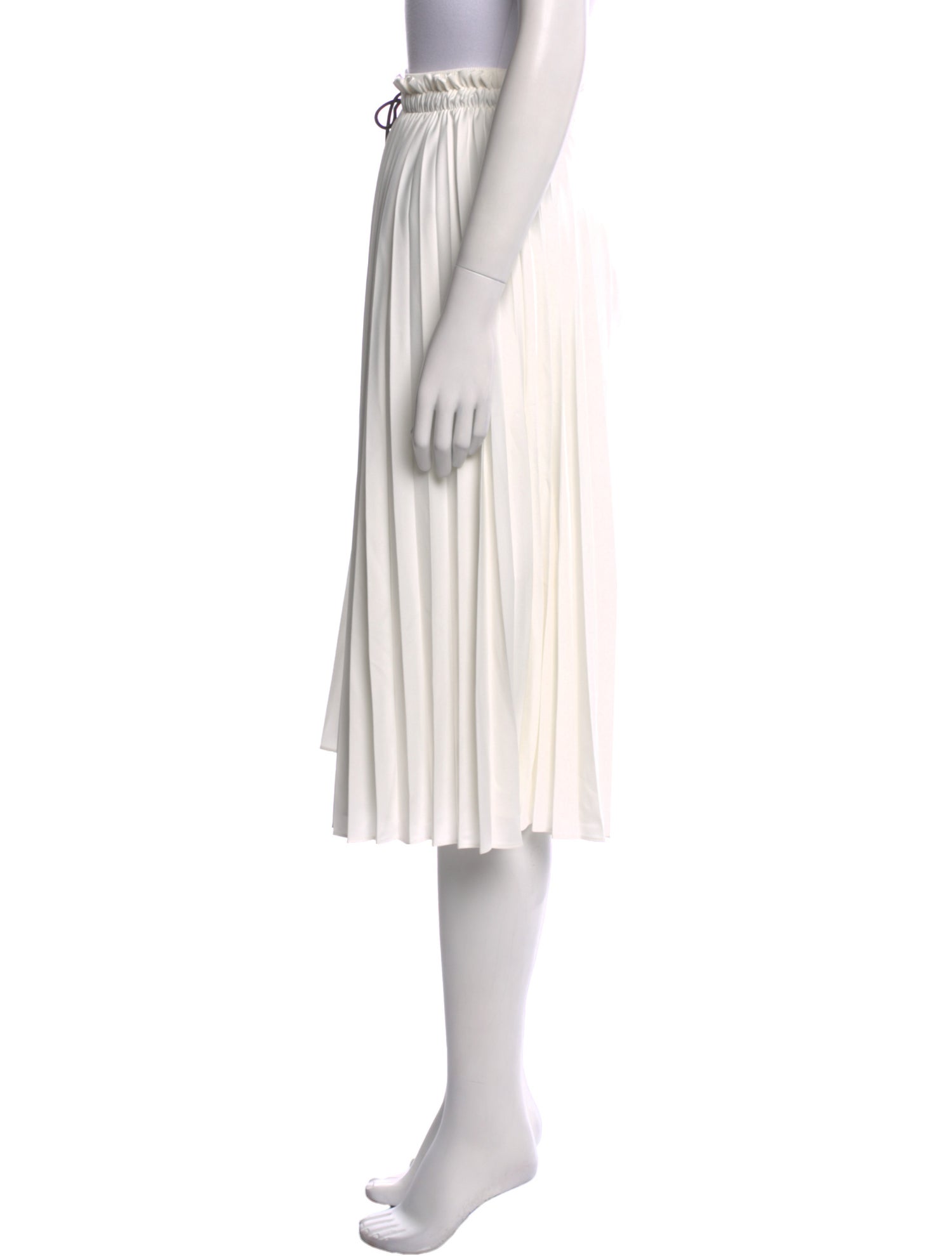 Proenza Schouler White Label Striped Midi Length Skirt