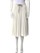 Proenza Schouler White Label Pleated Accents Knee-Length Skirt