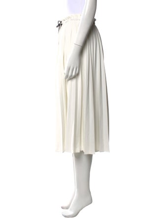 Proenza Schouler White Label Pleated Accents Knee-Length Skirt