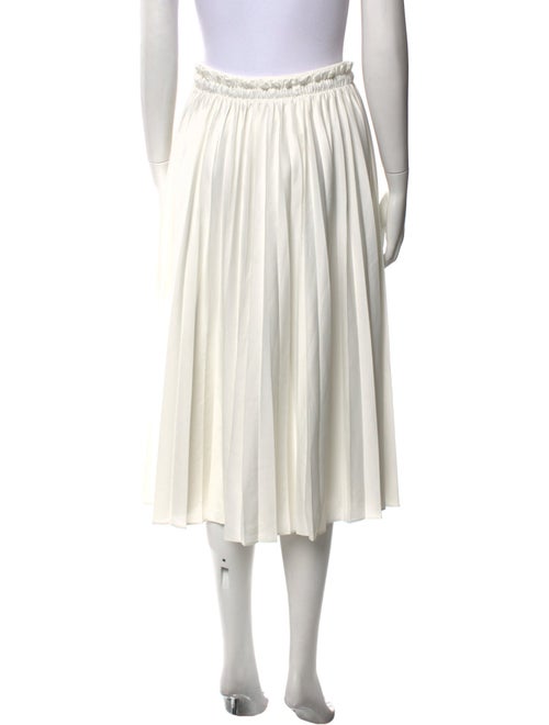 Proenza Schouler White Label Pleated Accents Knee-Length Skirt