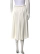 Proenza Schouler White Label Pleated Accents Knee-Length Skirt