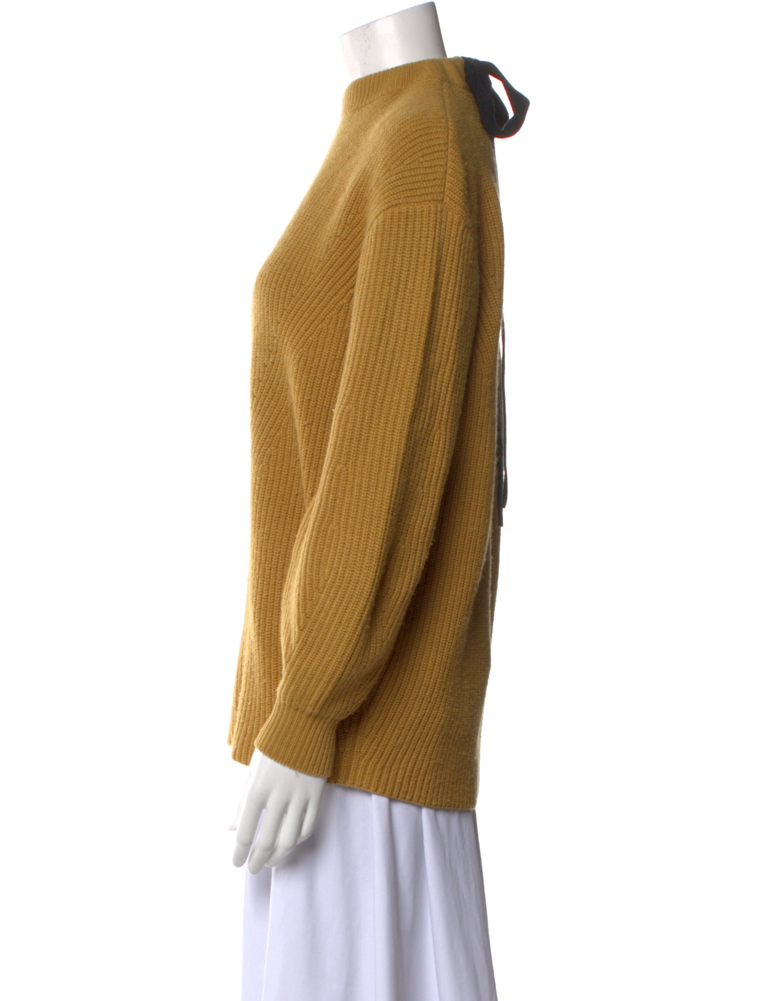 Proenza Schouler White Label Wool Mock Neck Sweater