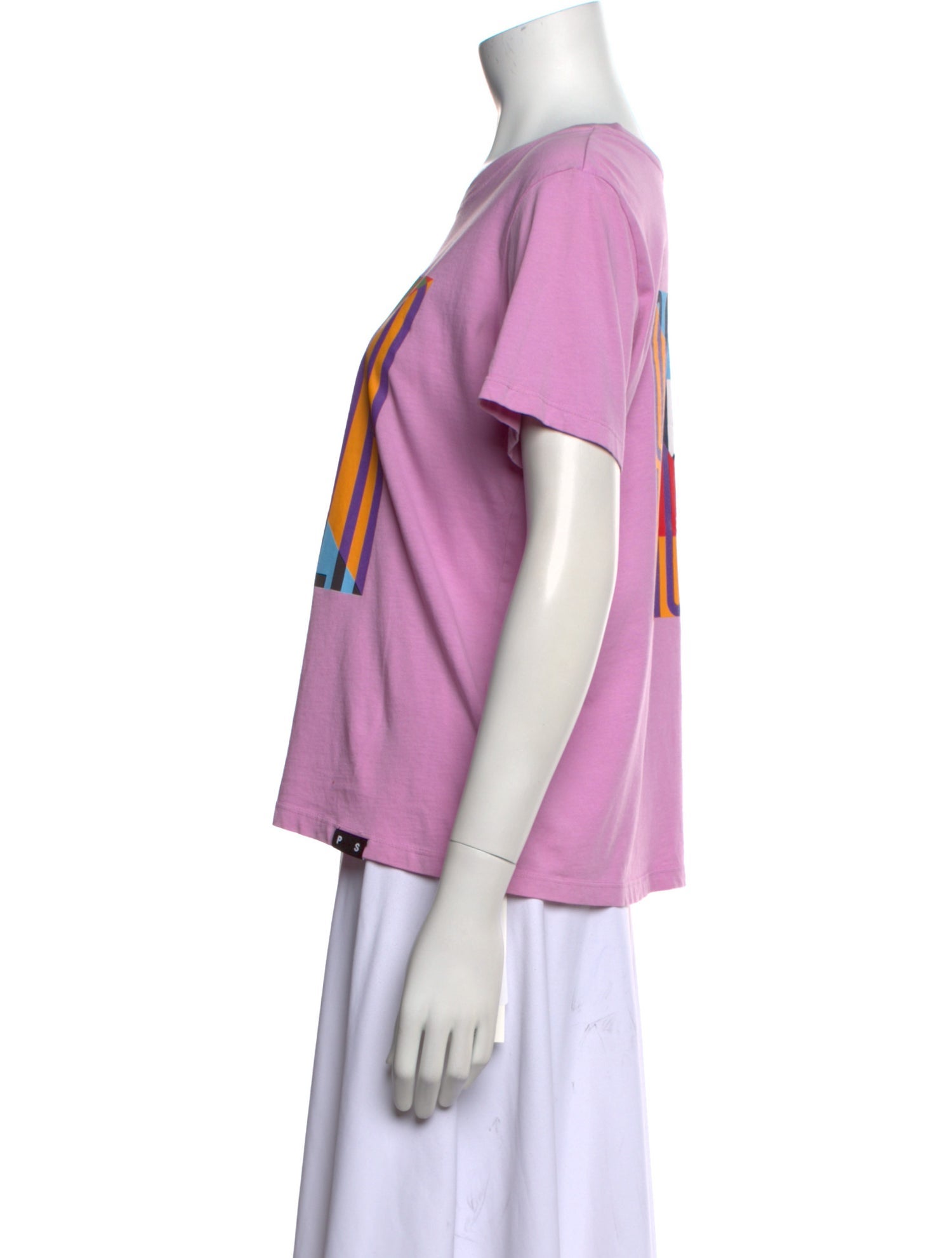 Proenza Schouler White Label Graphic Print Crew Neck T-Shirt