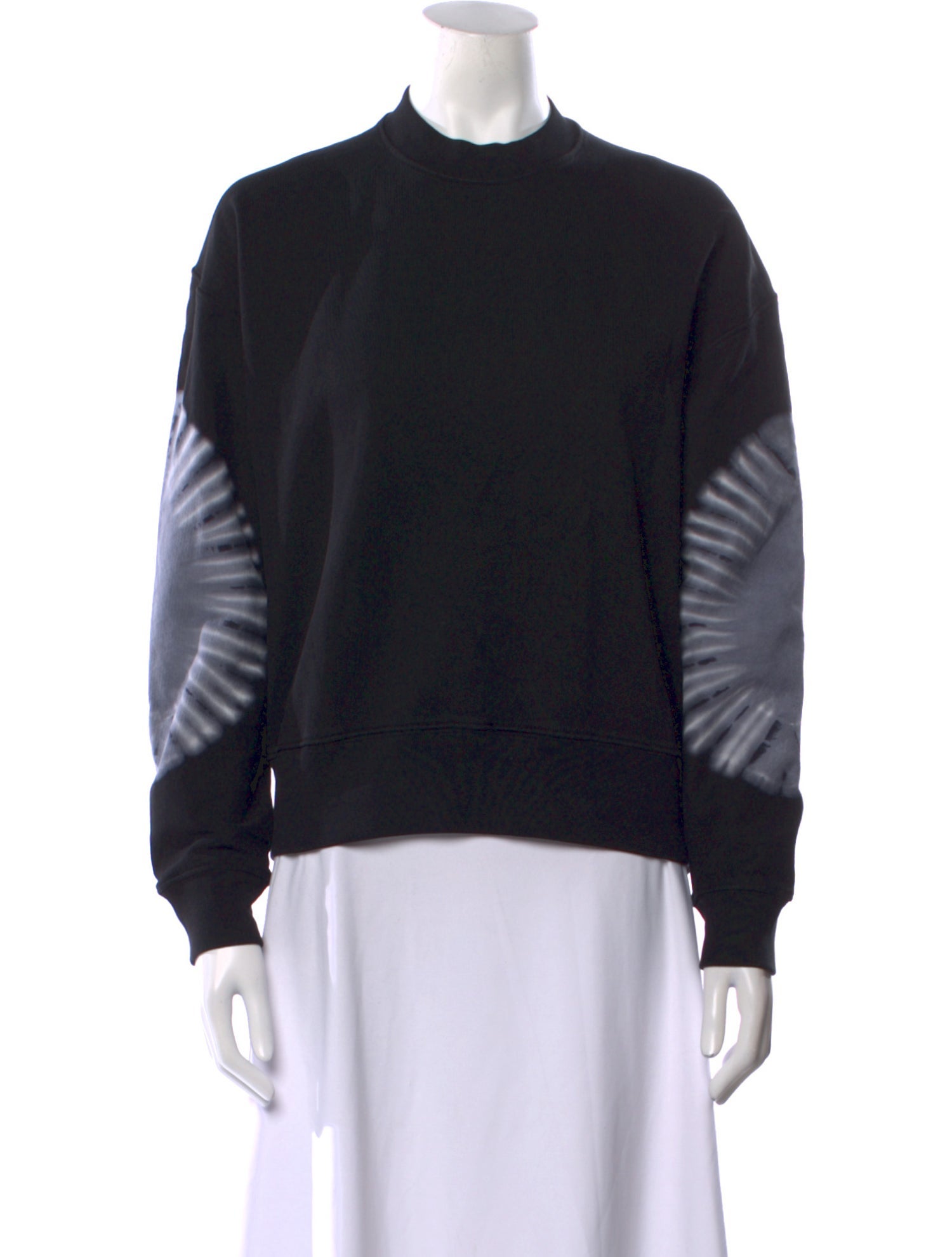 Proenza Schouler White Label Crew Neck Long Sleeve Sweatshirt