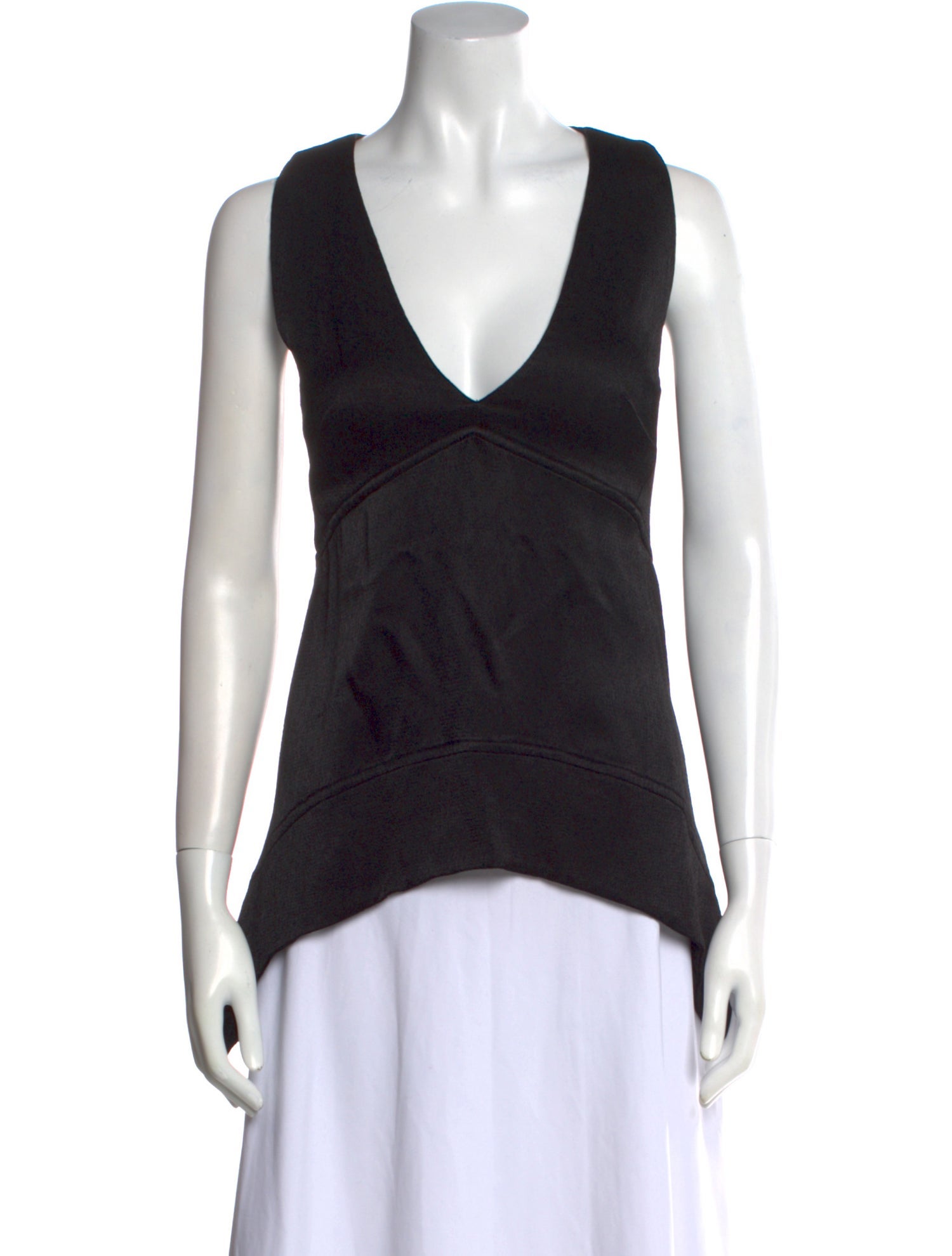 Proenza Schouler White Label V-Neck Sleeveless Top