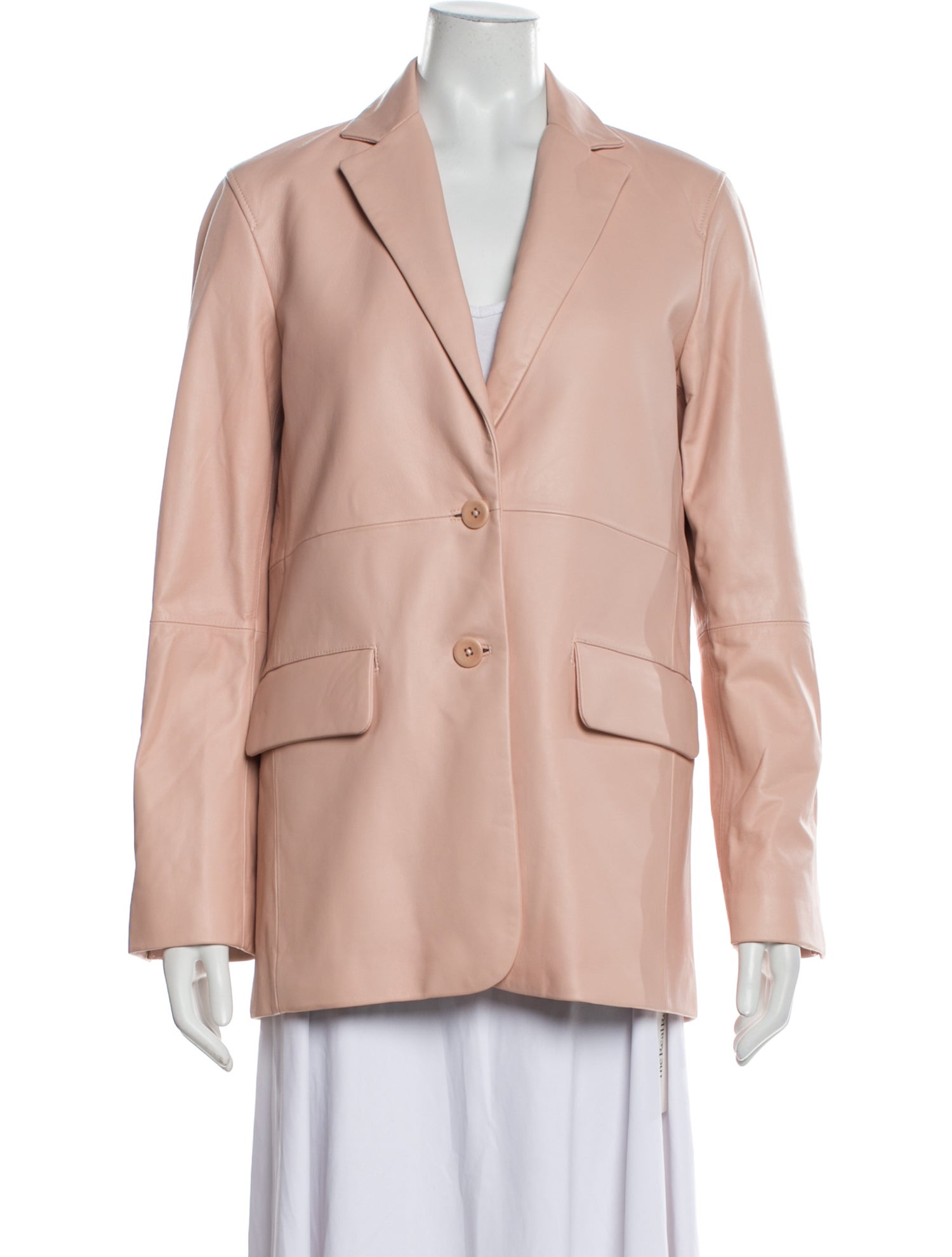 Proenza Schouler White Label Eel Skin Blazer