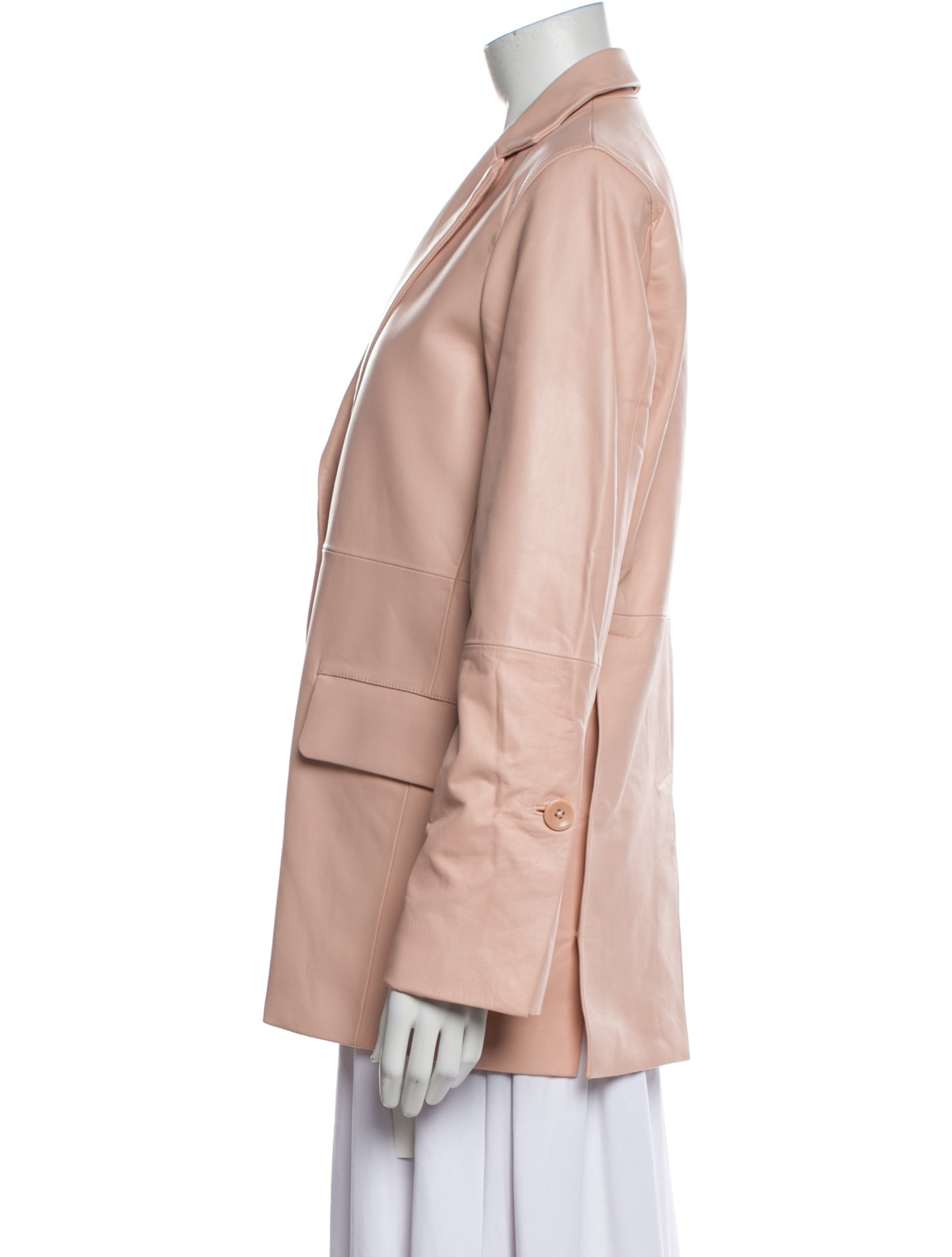 Proenza Schouler White Label Eel Skin Blazer