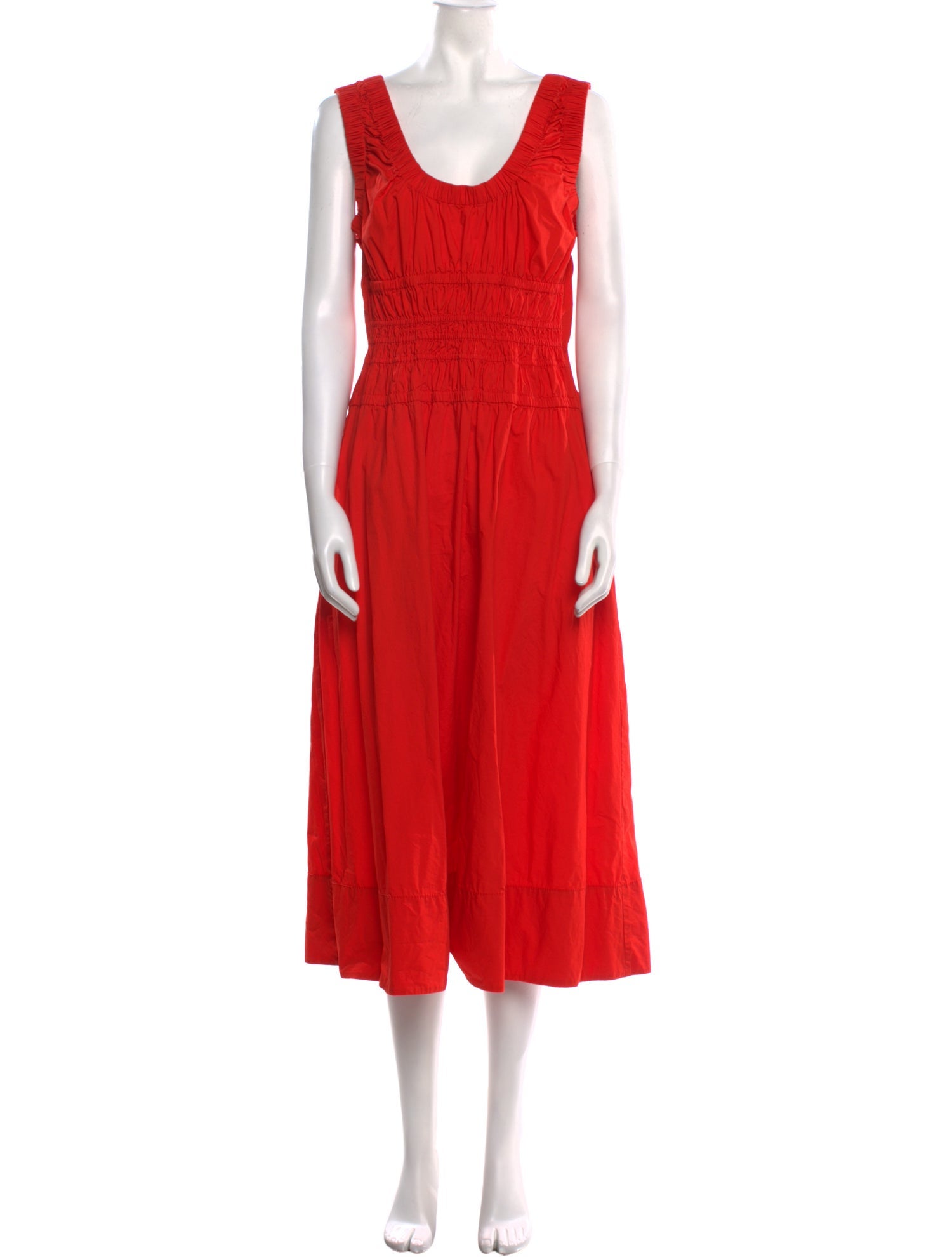 Proenza Schouler White Label Scoop Neck Long Dress