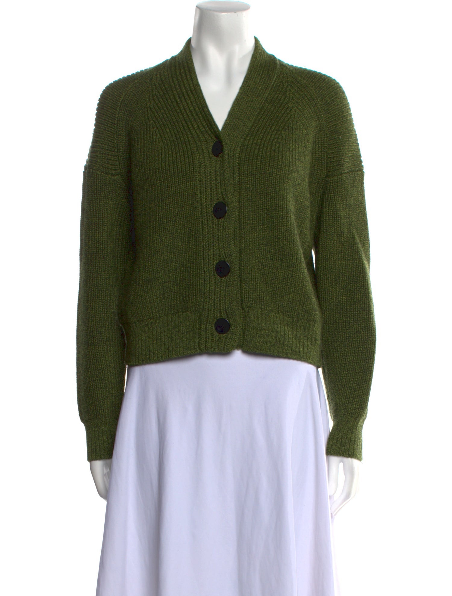 Proenza Schouler White Label Wool V-Neck Sweater