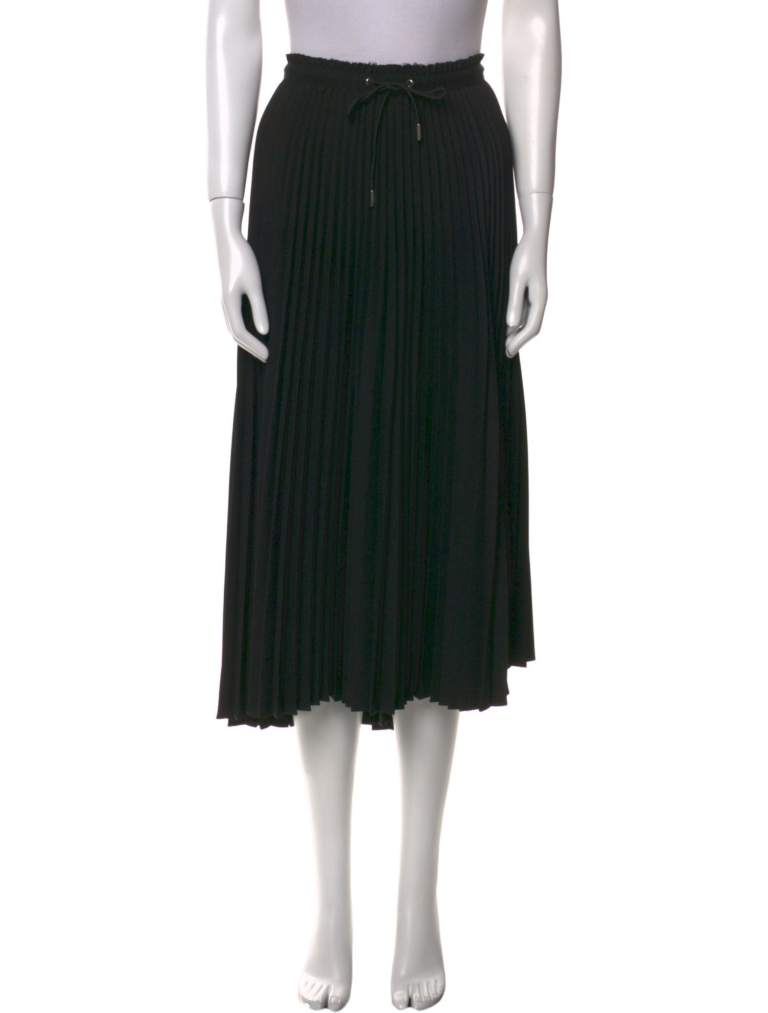 Proenza Schouler White Label Raw-Edge Trim Midi Length Skirt