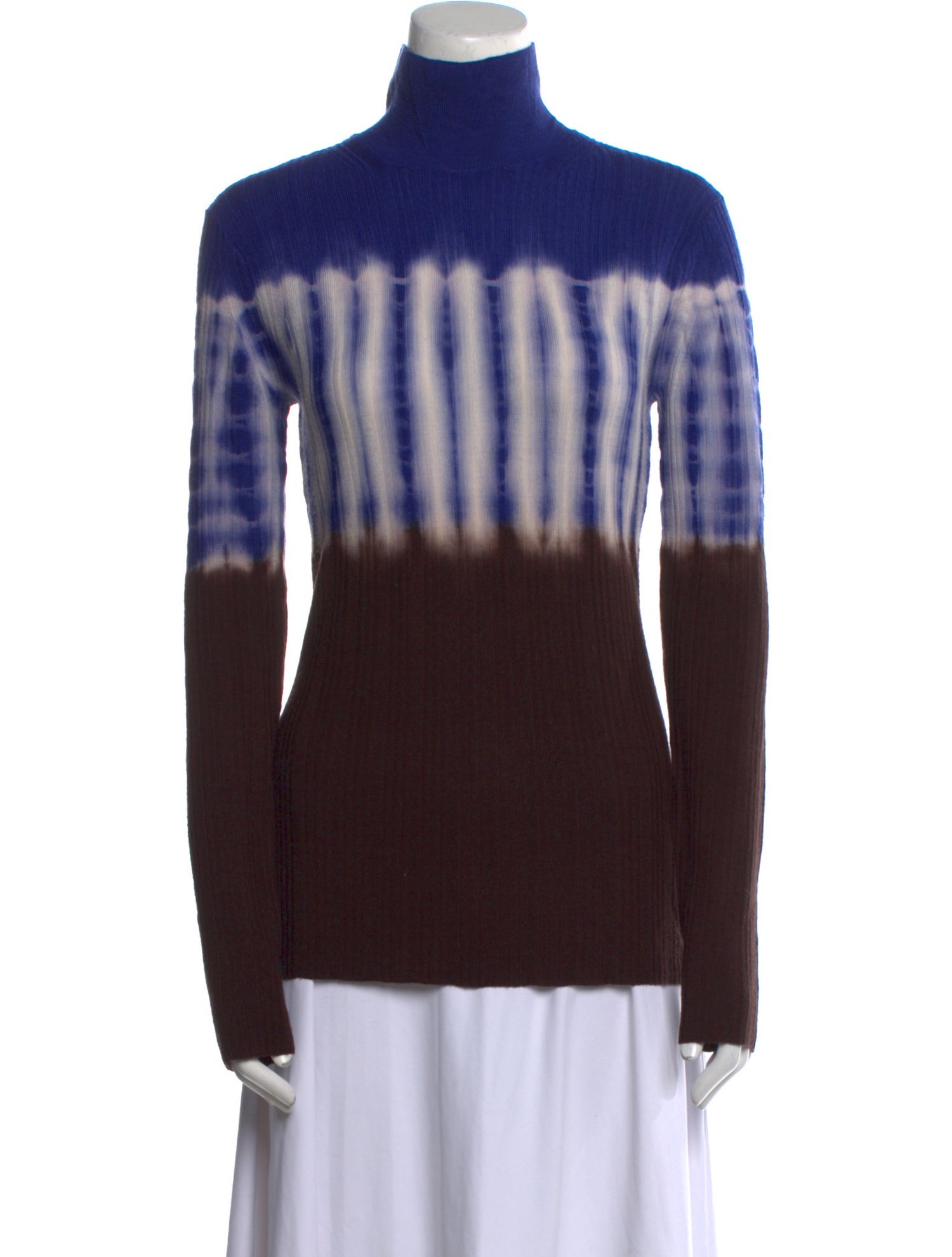 Proenza Schouler White Label Wool Tie-Dye Print Sweater w/ Tags