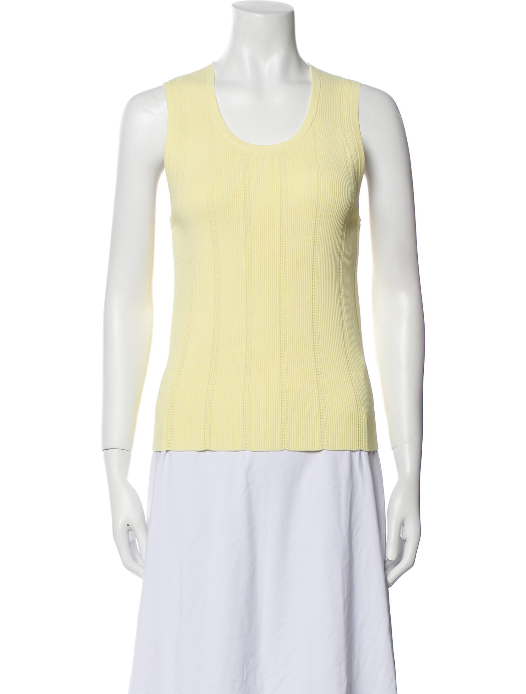 Proenza Schouler White Label Scoop Neck Sleeveless Top w/ Tags