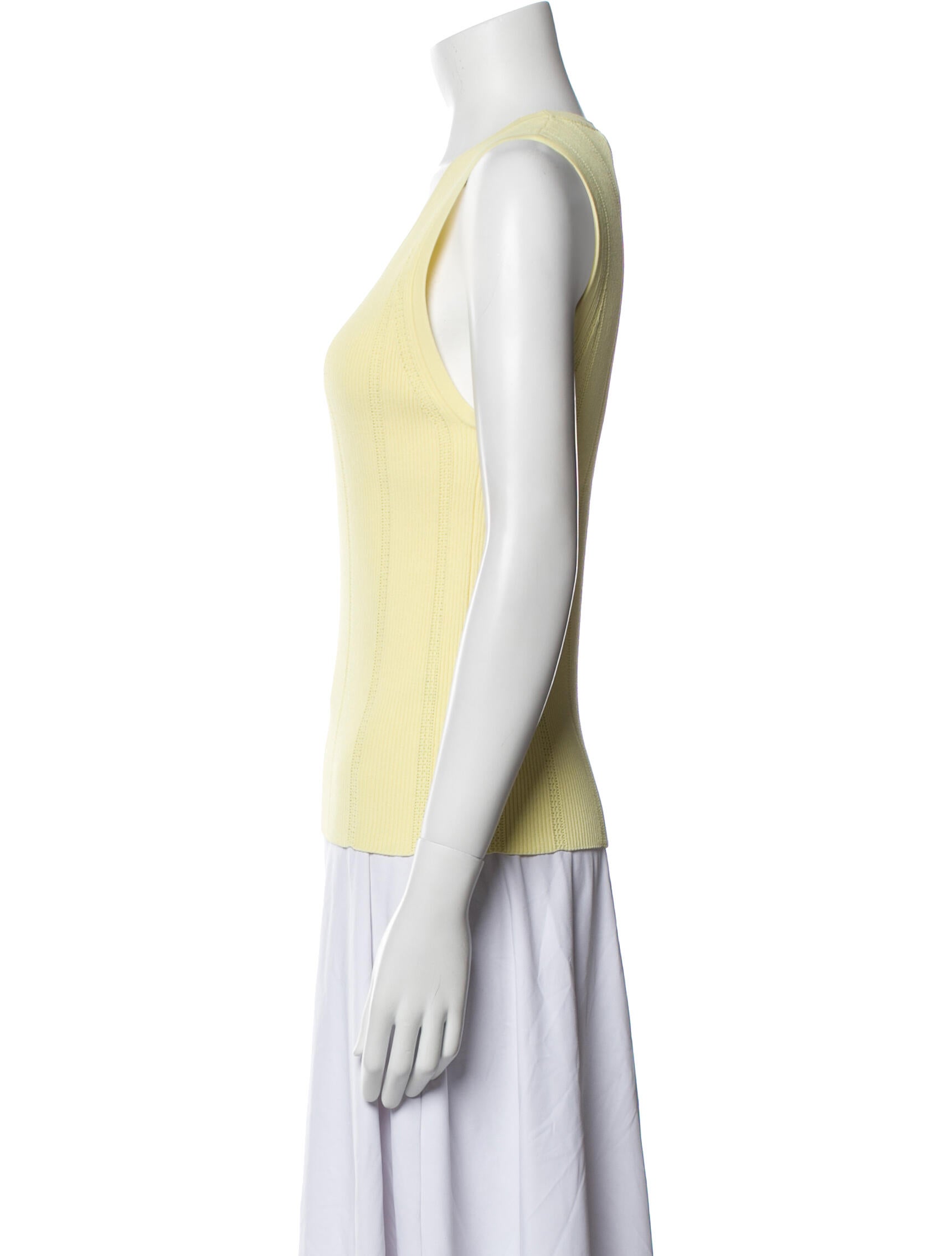 Proenza Schouler White Label Scoop Neck Sleeveless Top w/ Tags