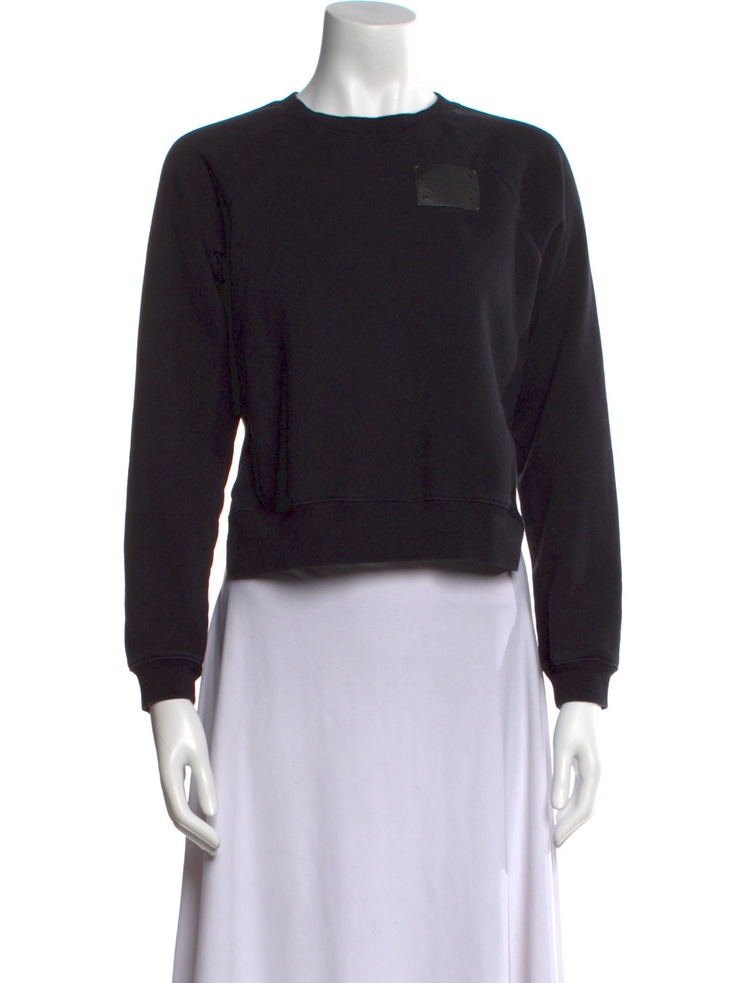 Proenza Schouler White Label Crew Neck Long Sleeve Sweatshirt