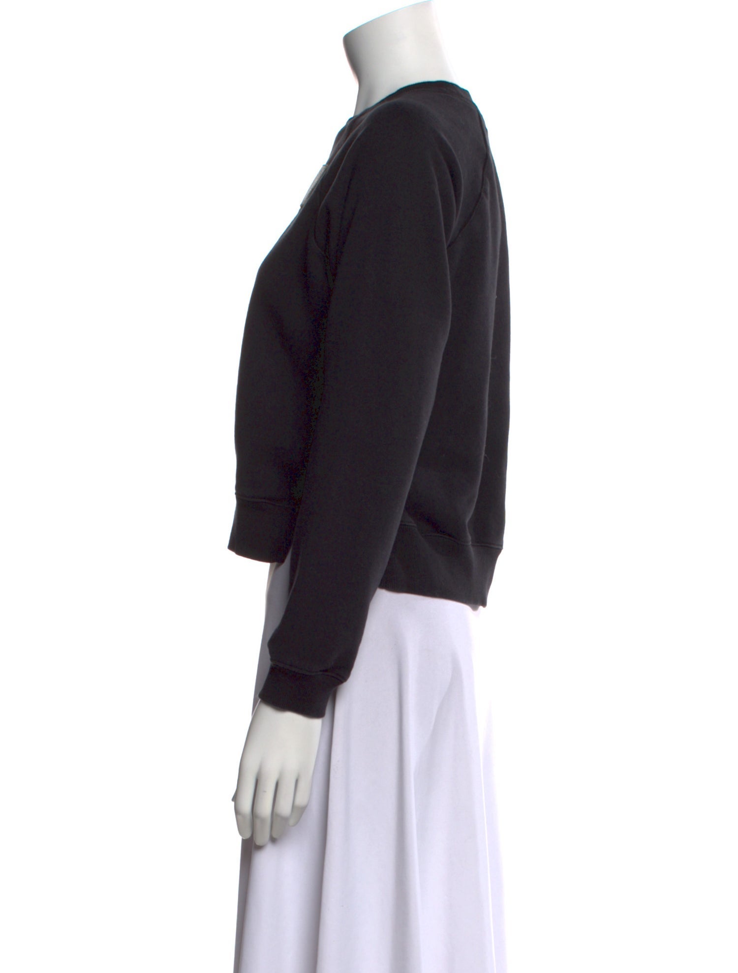 Proenza Schouler White Label Crew Neck Long Sleeve Sweatshirt