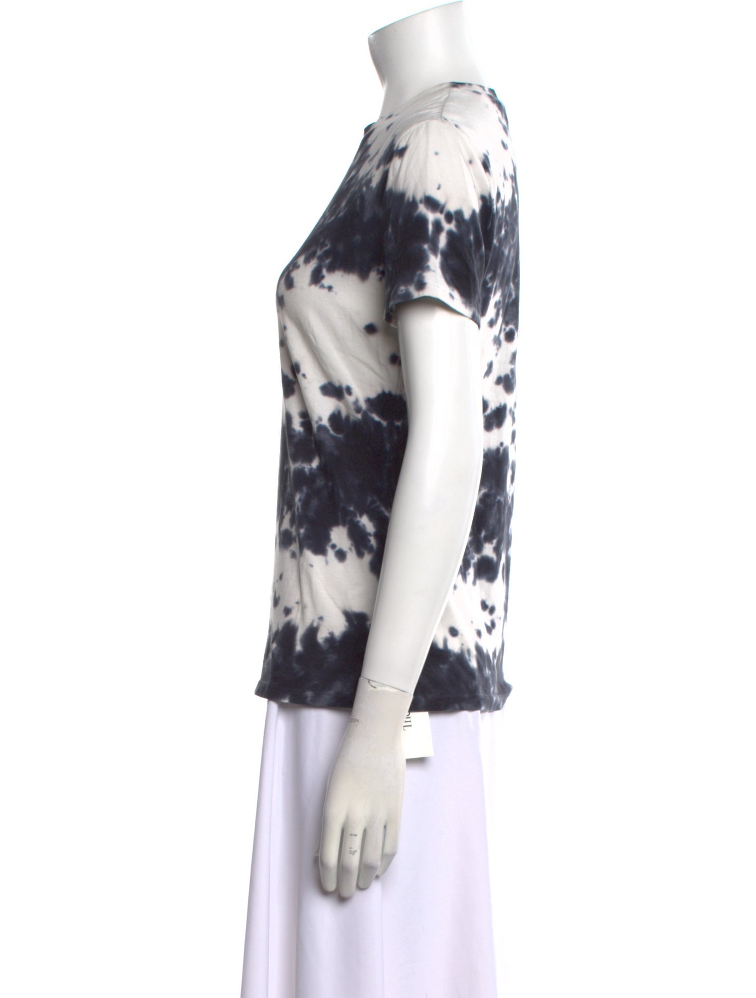 Proenza Schouler White Label Tie-Dye Print Crew Neck T-Shirt
