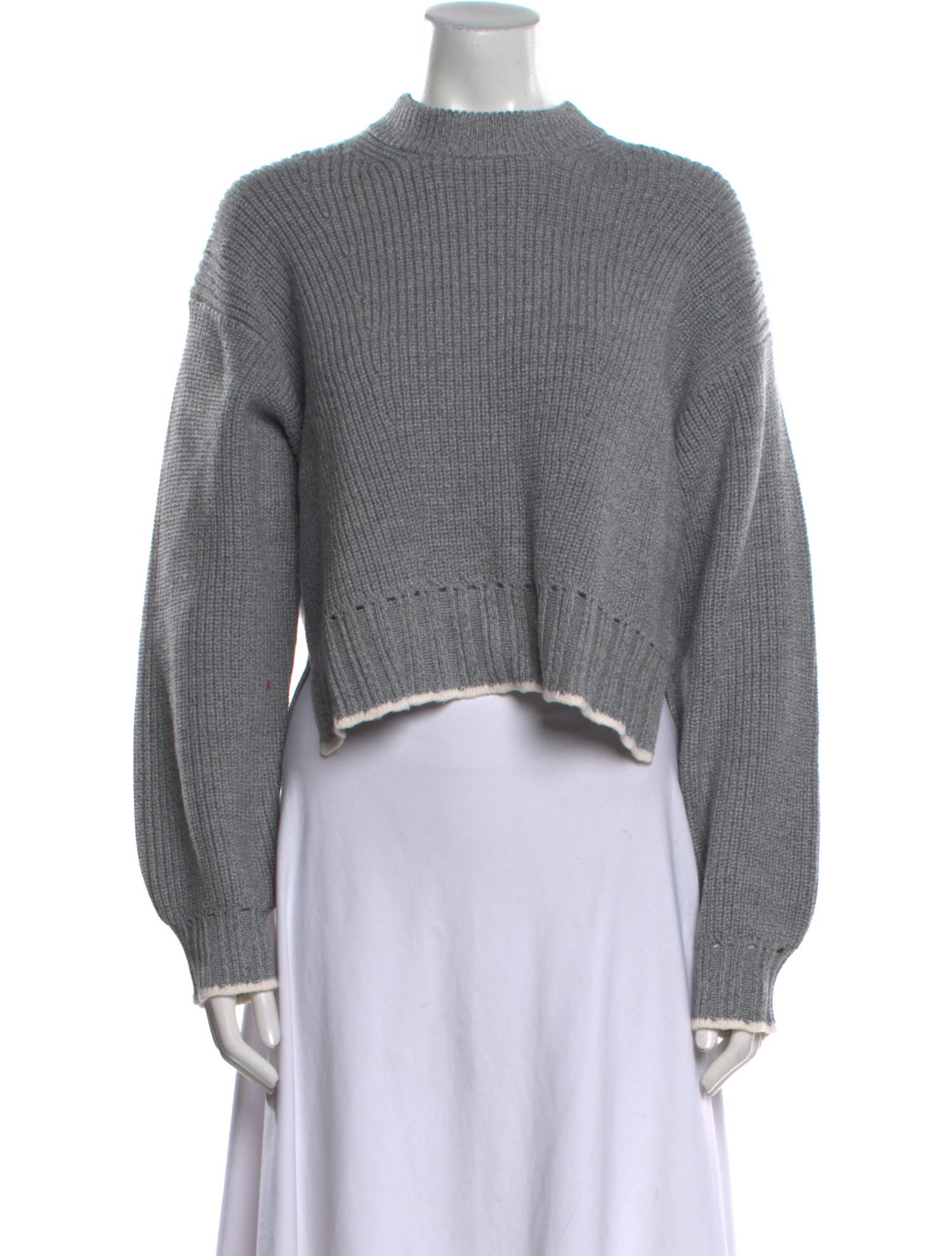 Proenza Schouler White Label Wool Mock Neck Sweater w/ Tags
