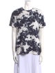 Proenza Schouler White Label Tie-Dye Print Crew Neck T-Shirt