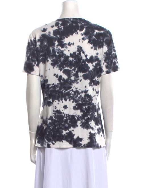 Proenza Schouler White Label Tie-Dye Print Crew Neck T-Shirt