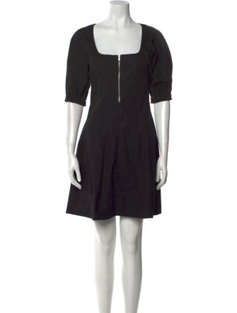 Proenza Schouler White Label Square Neckline Mini Dress