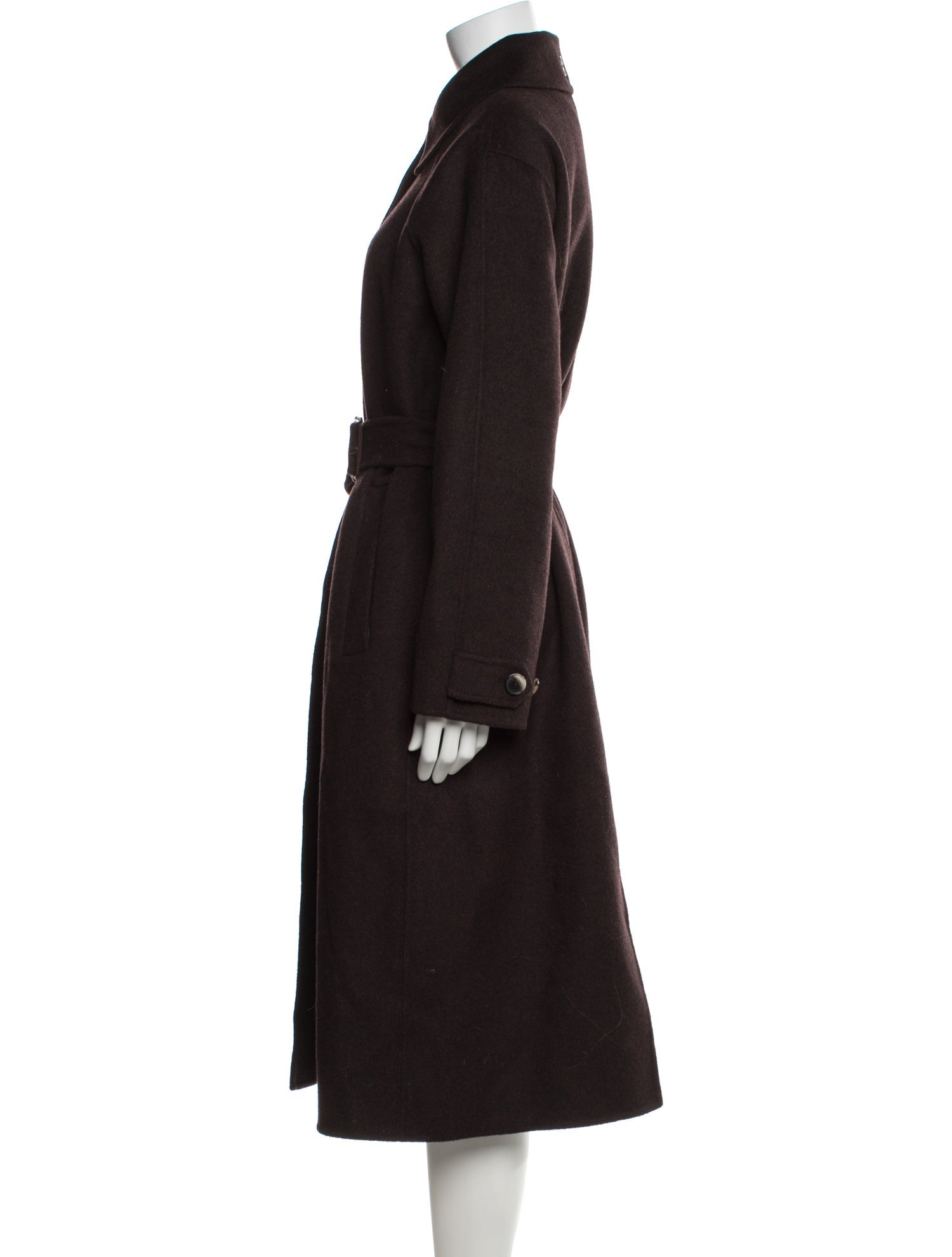 Proenza Schouler White Label Wool Trench Coat