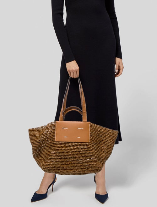Proenza Schouler White Label Raffia Tote