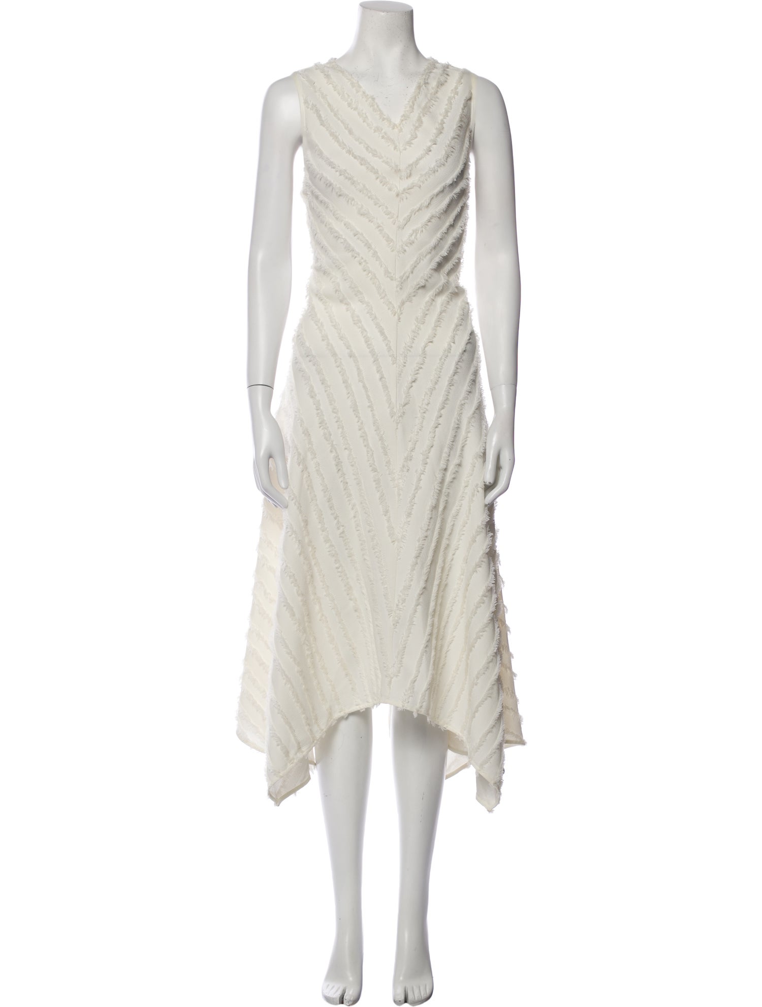 Proenza Schouler White Label Cowl Neck Long Dress