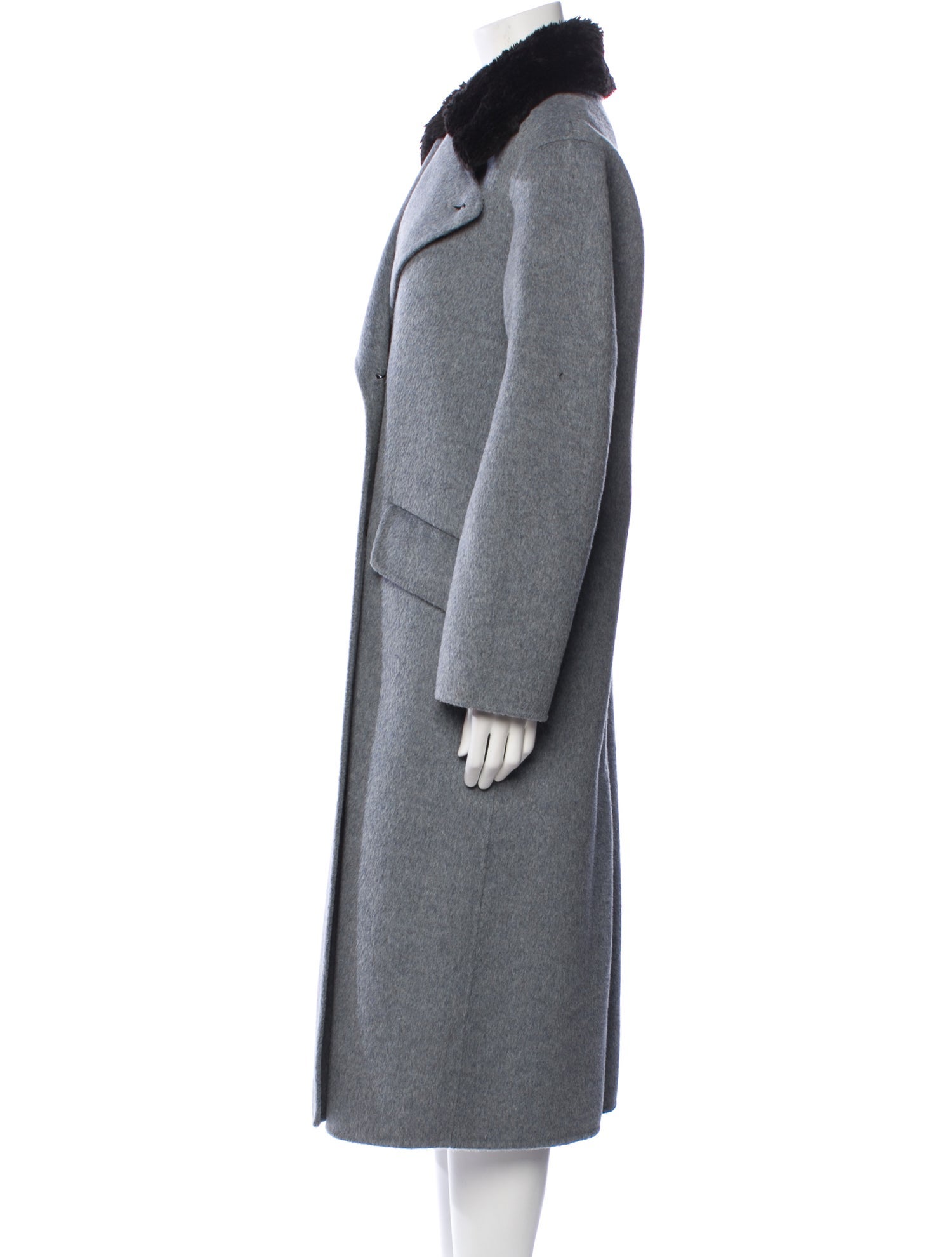 Proenza Schouler White Label Wool Coat