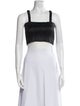 Proenza Schouler White Label Square Neckline Sleeveless Crop Top