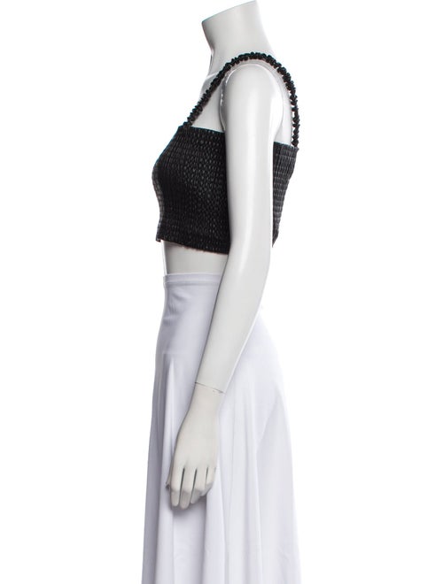 Proenza Schouler White Label Square Neckline Sleeveless Crop Top