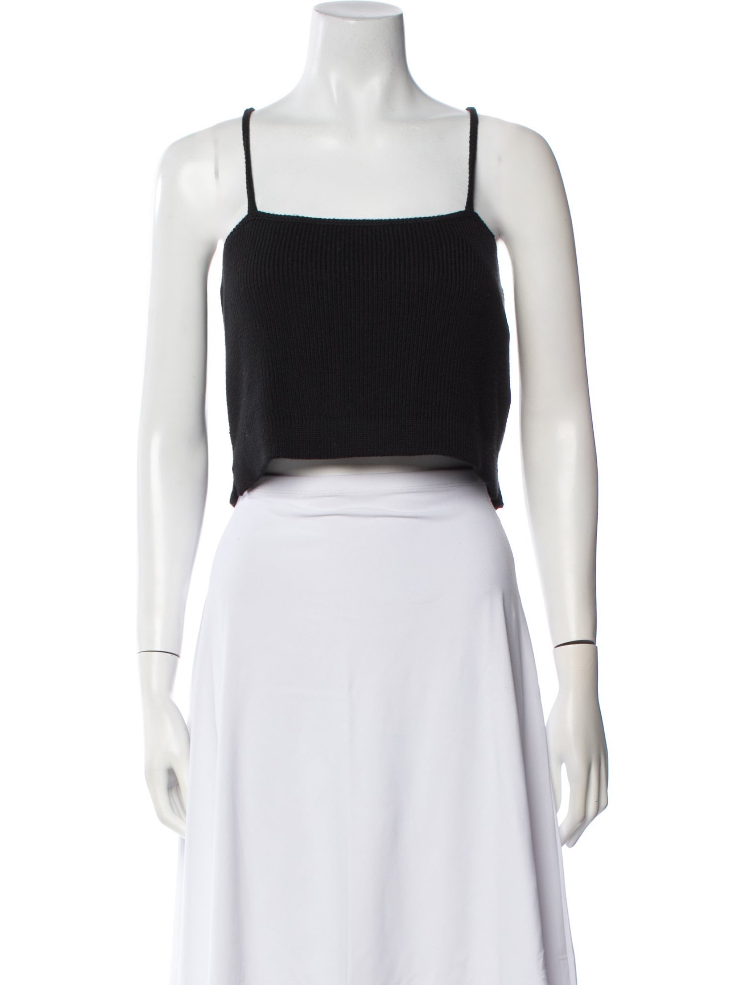Proenza Schouler White Label Square Neckline Sleeveless Crop Top w/ Tags